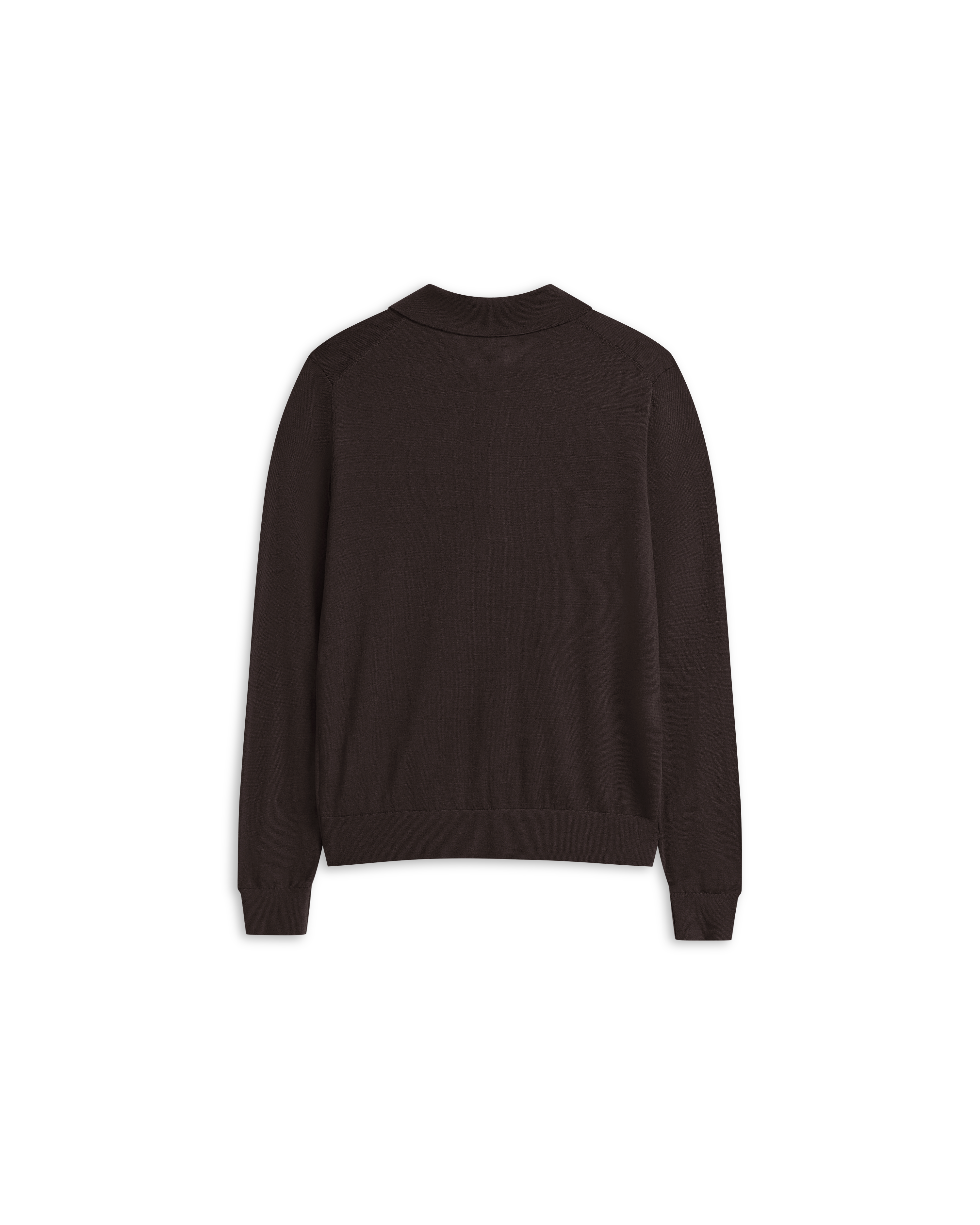 Merino Quarter Zip - Espresso