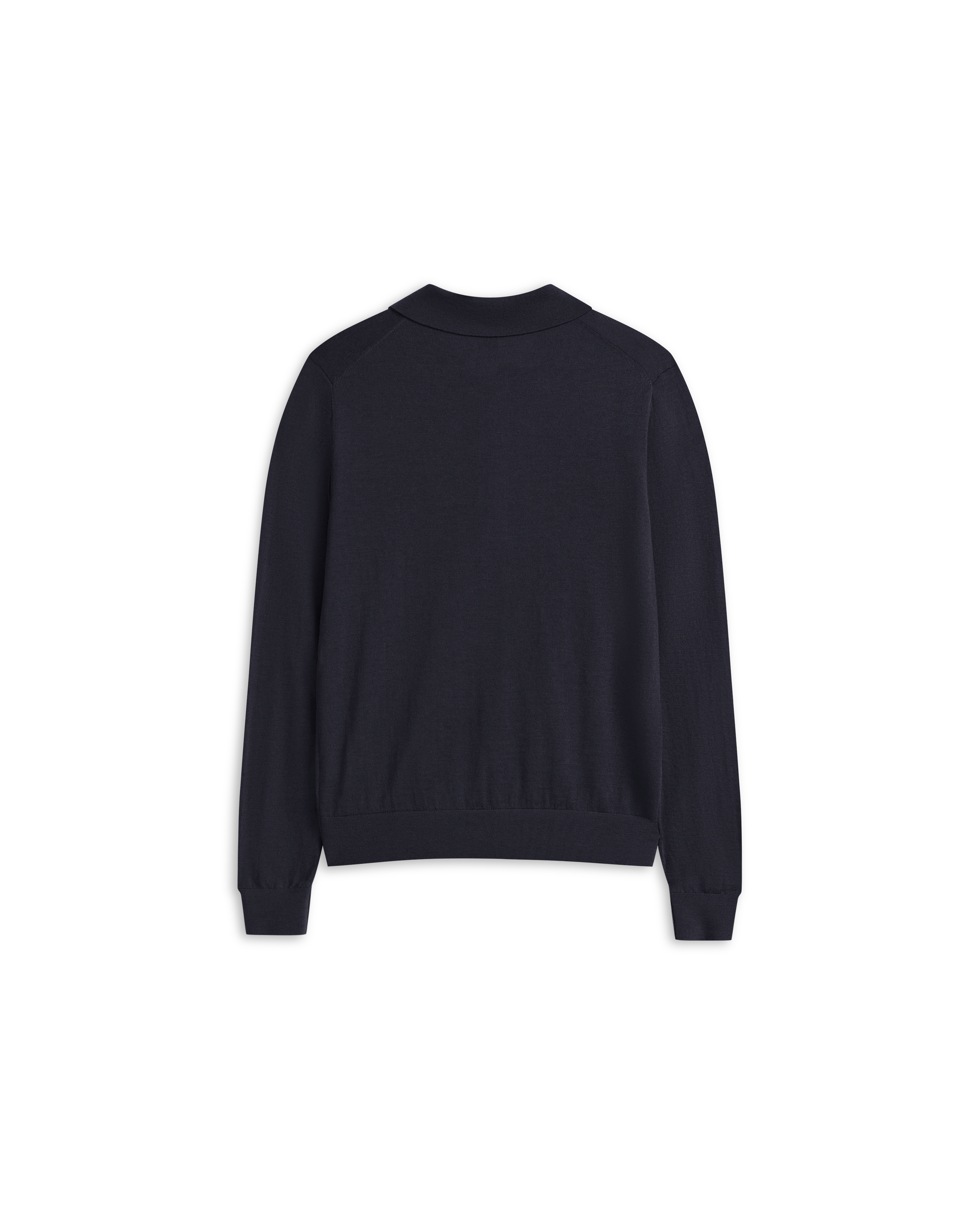 Merino Quarter Zip - Navy