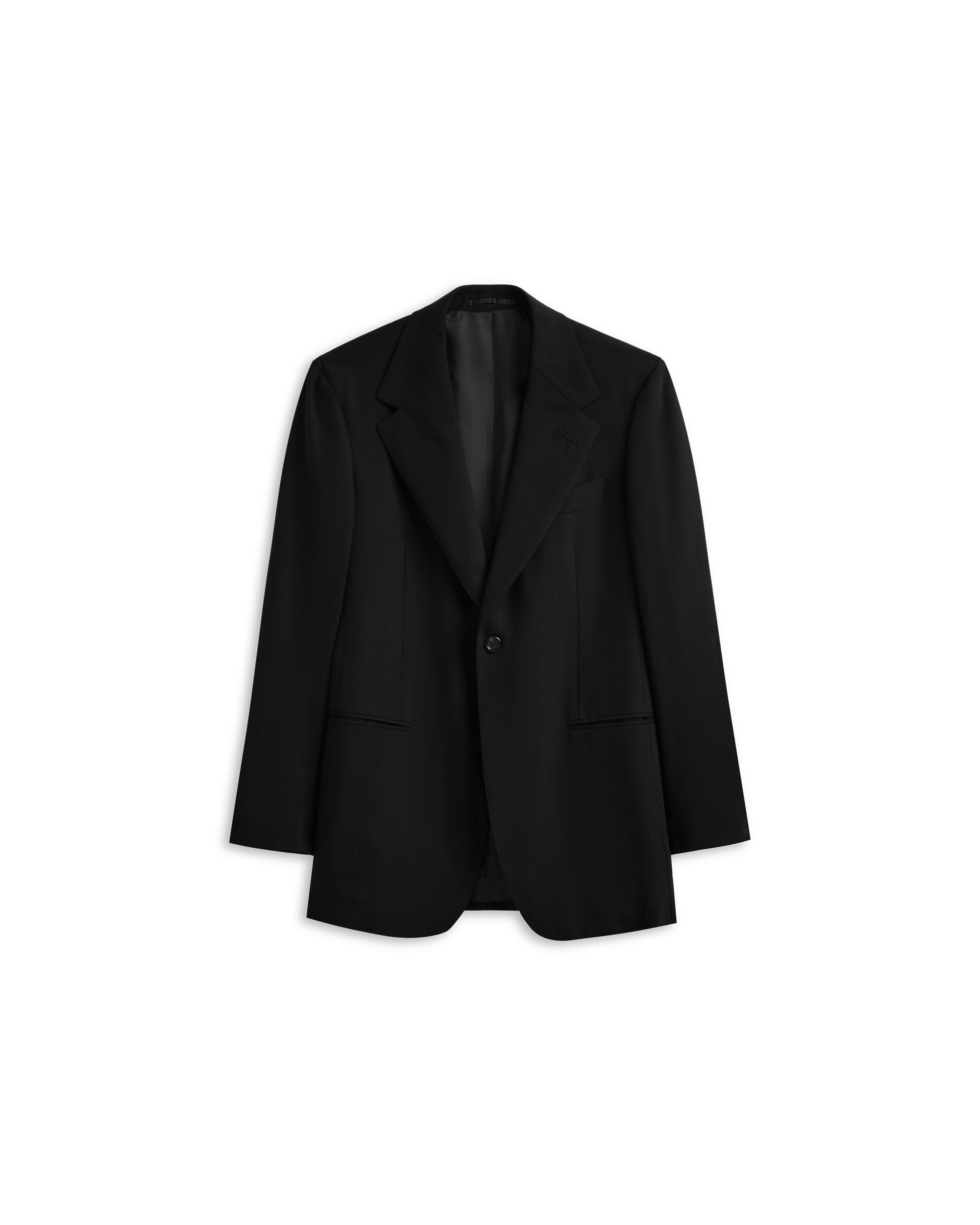 Merino S140 High Twist Blazer - Black