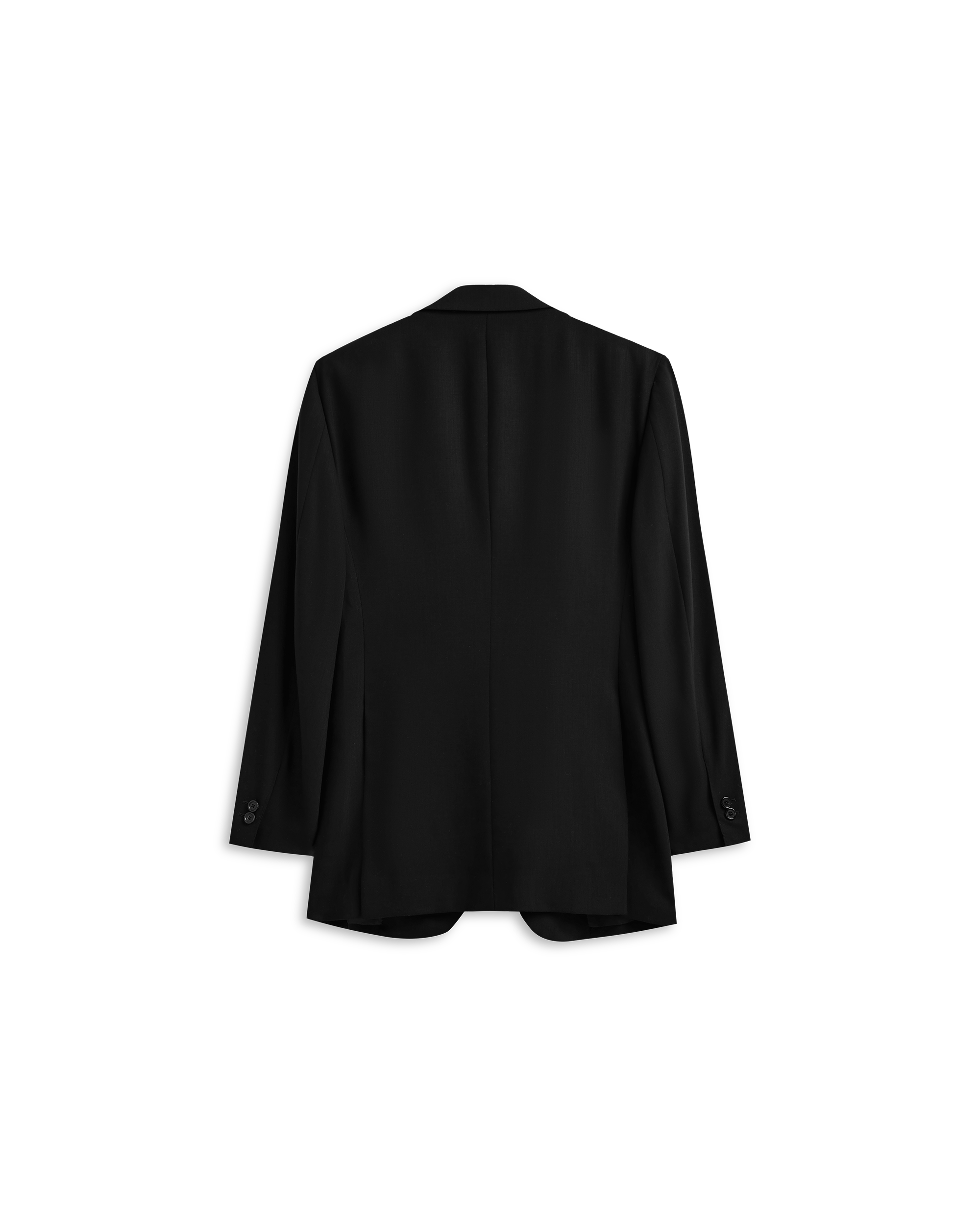 Merino S140 High Twist Blazer - Black