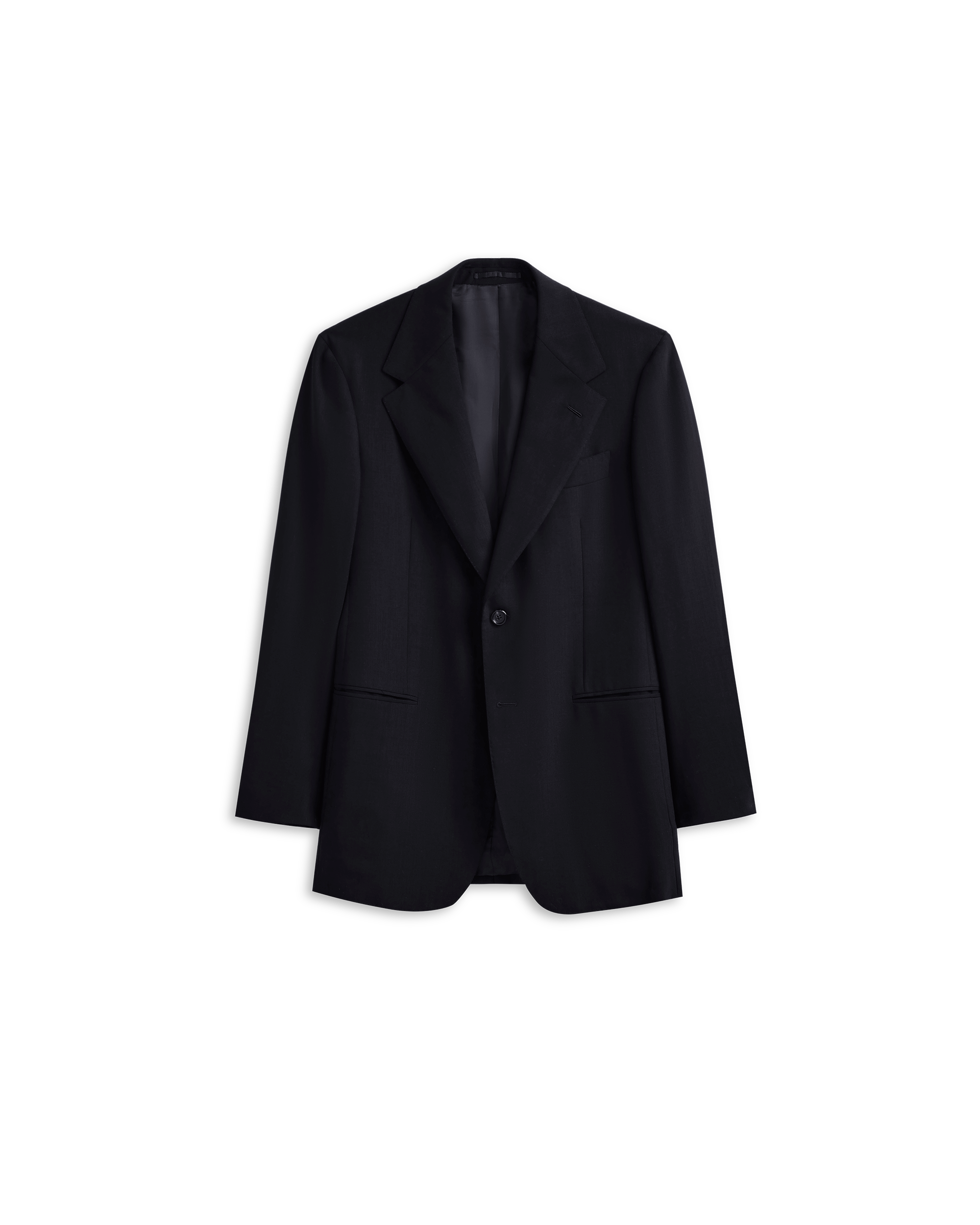 Merino S140 High Twist Blazer - Dark Navy