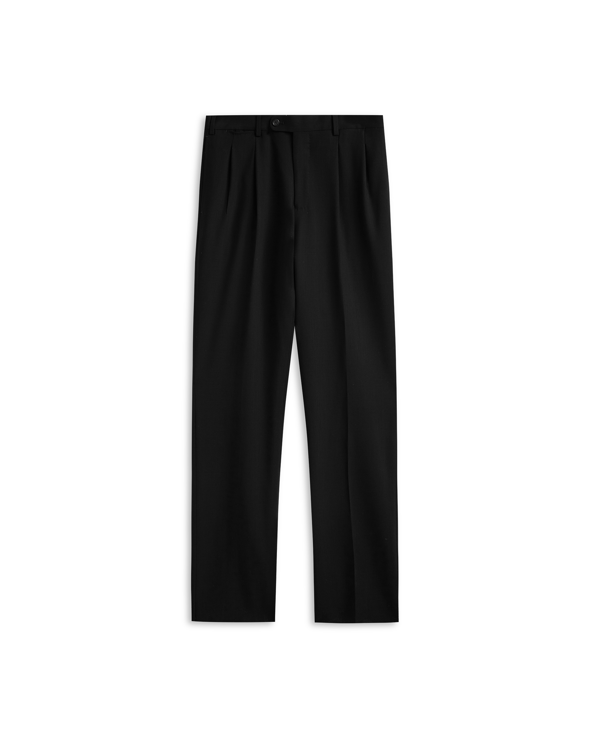 Merino S140 High Twist Trousers - Black