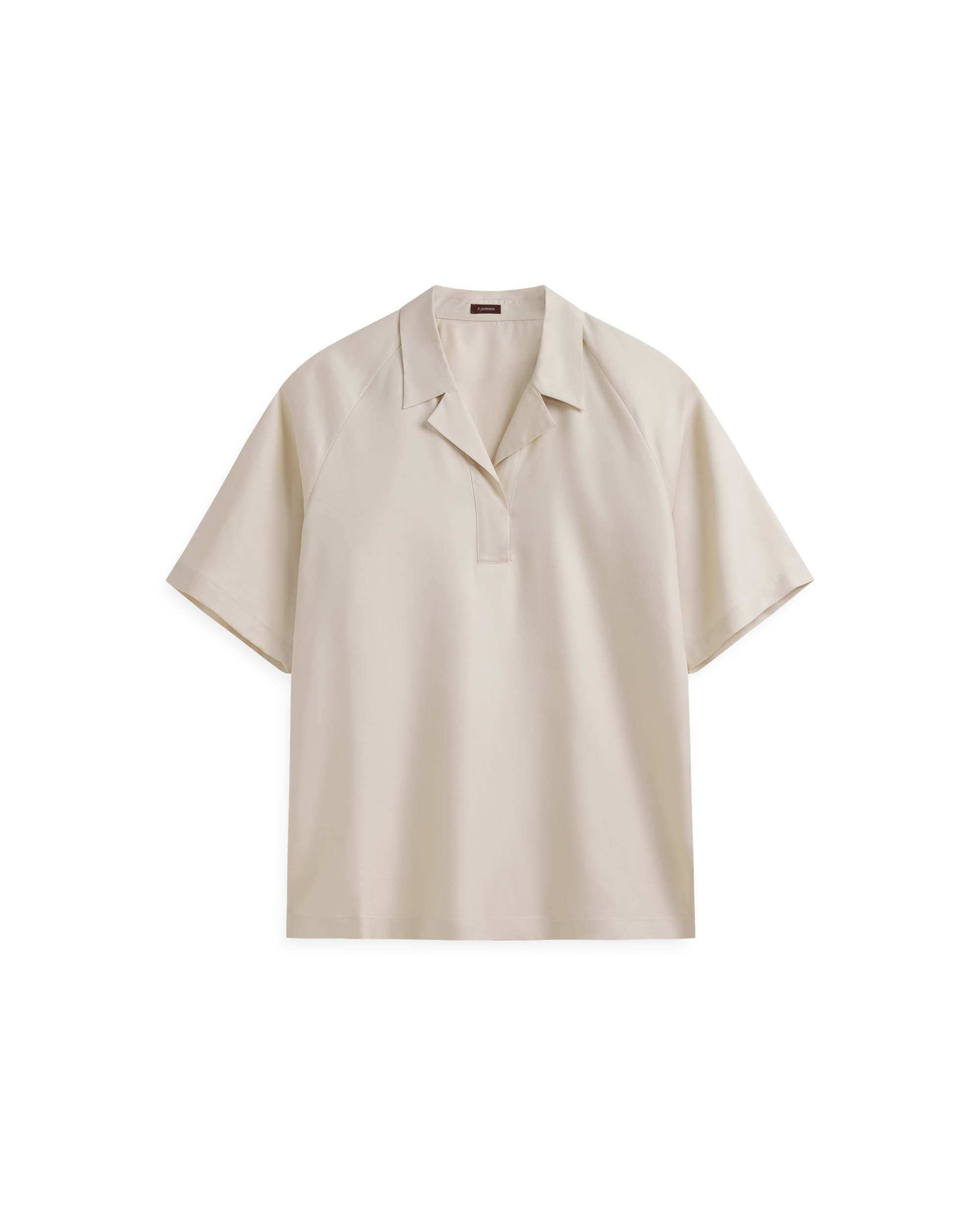 Montana Baseball Shirt - Beige Dupioni