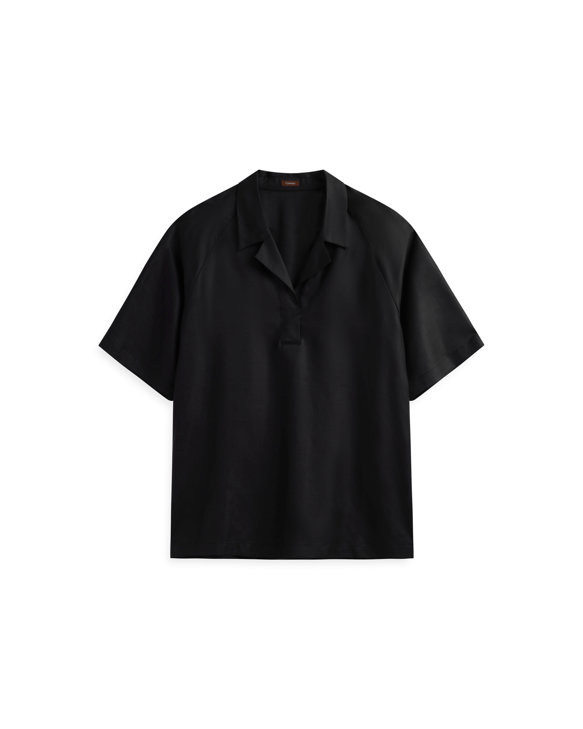 Montana Baseball Shirt - Black Dupioni