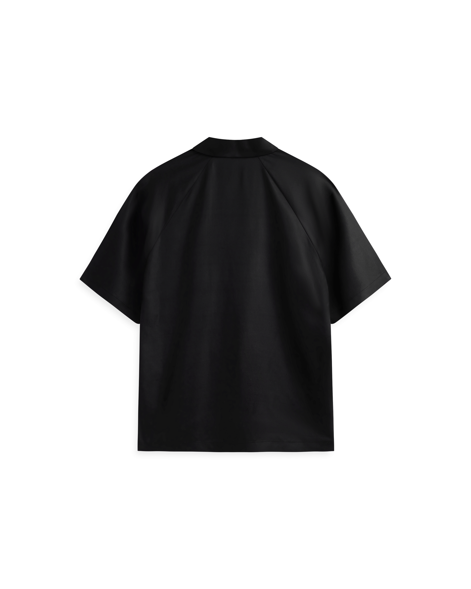 Montana Baseball Shirt - Black Dupioni