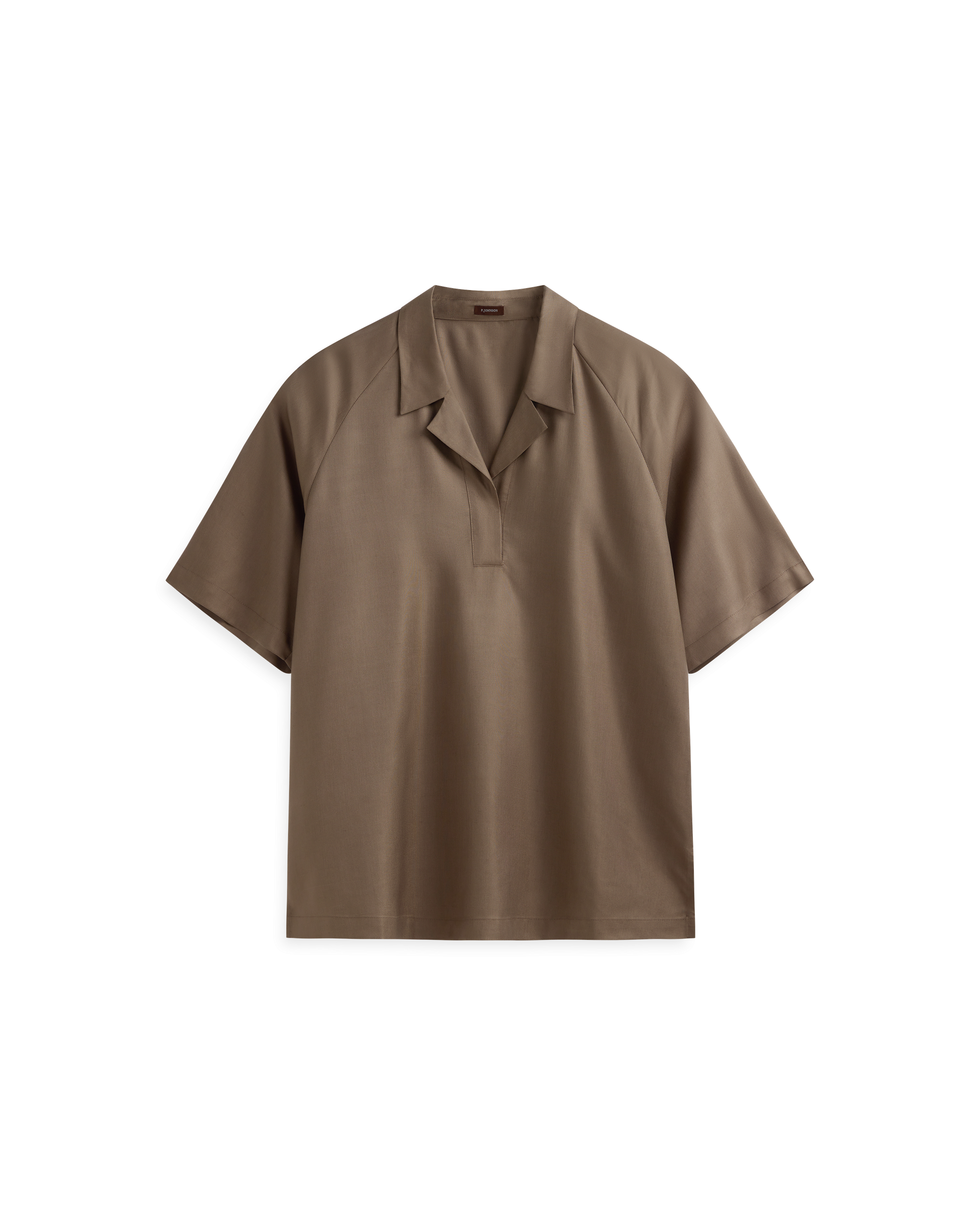 Montana Baseball Shirt - Taupe Dupioni