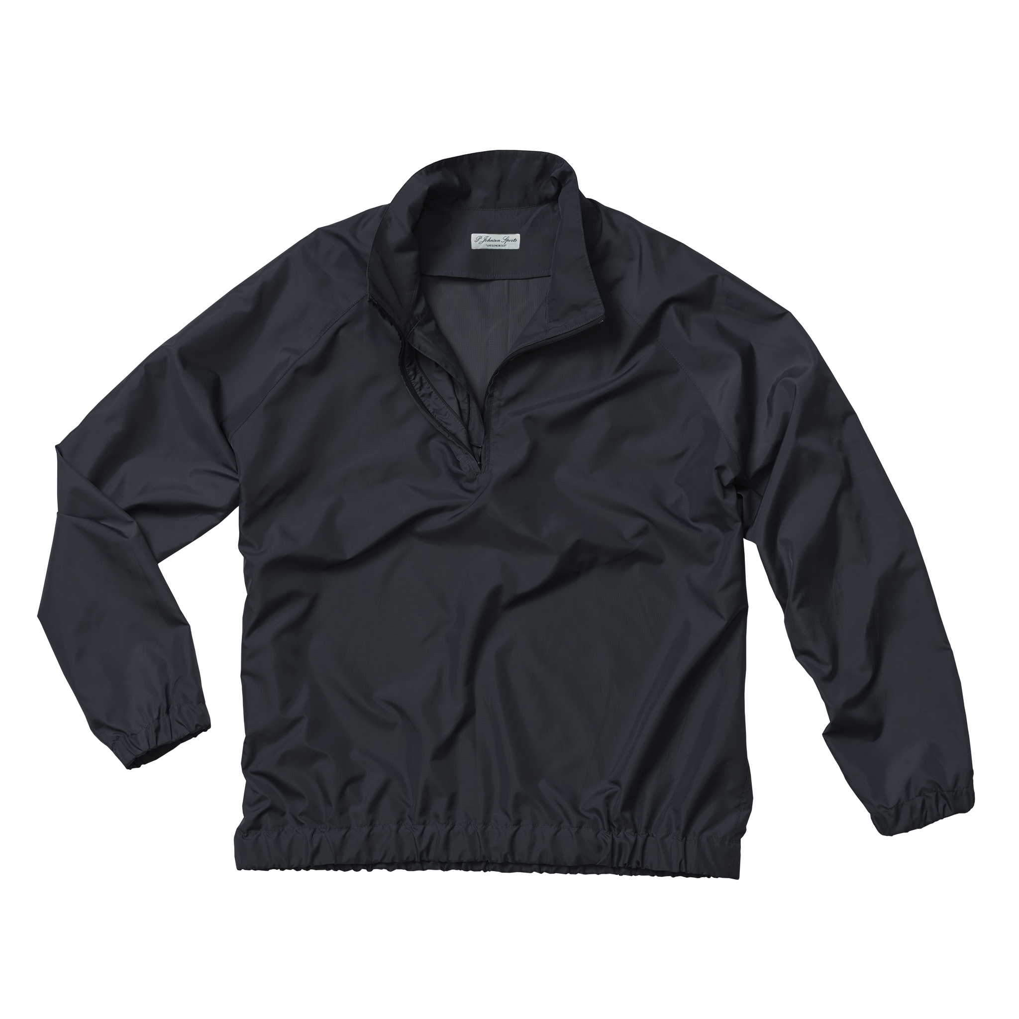 Navy Shiny Quarter Zip