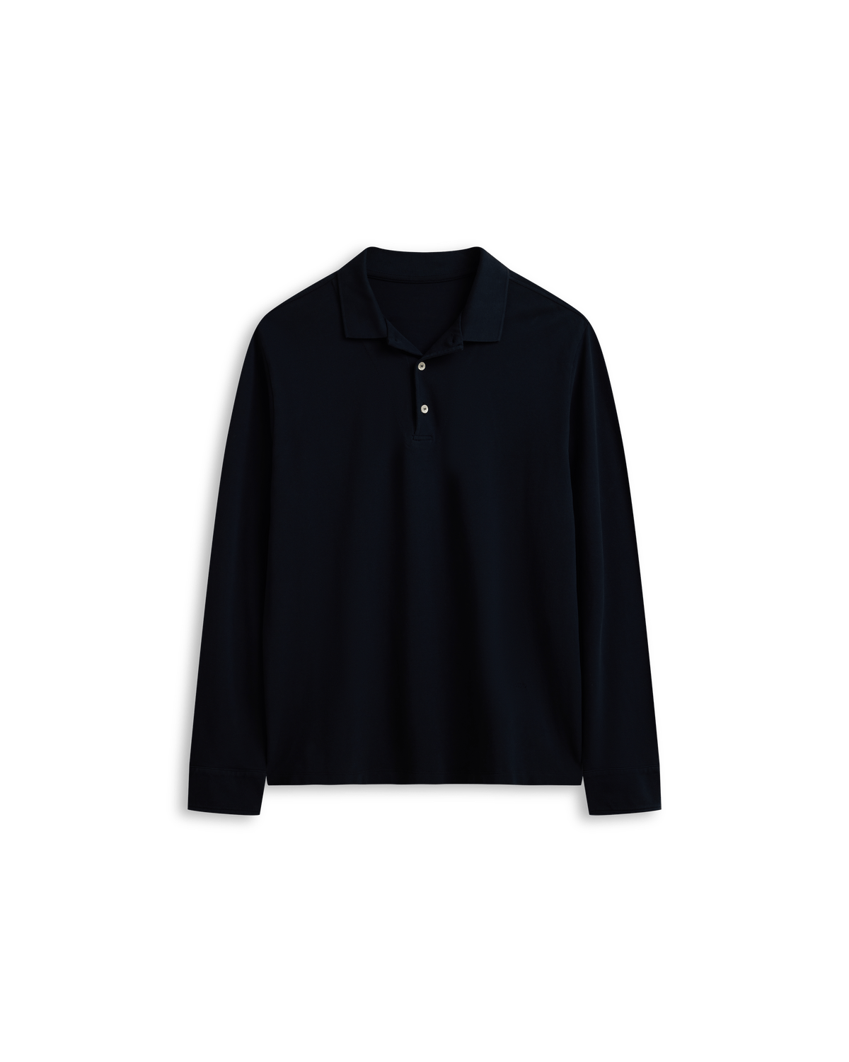 Newk Long Sleeve Polo - Navy