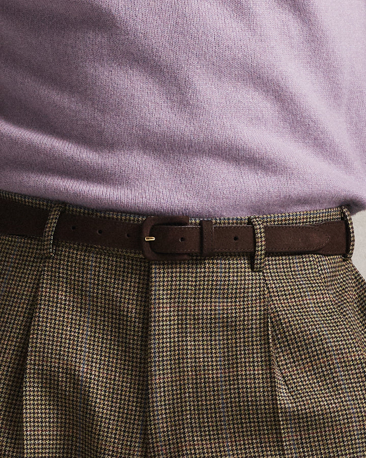 Nubuck Tonal Belt - Cocoa