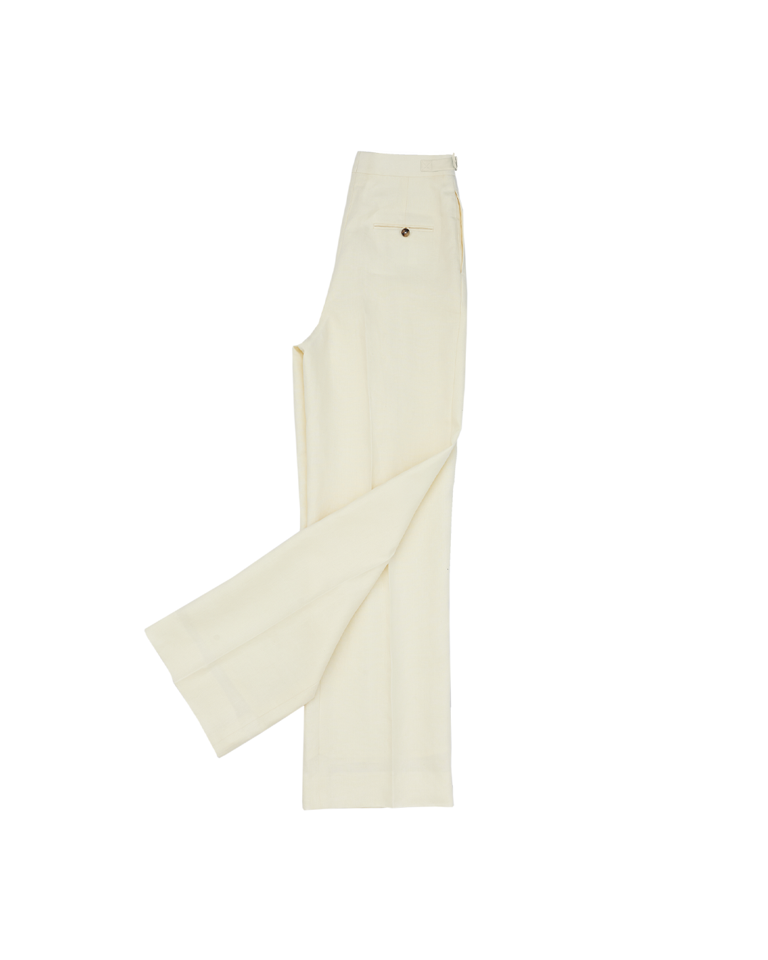 Off White Linen Perriand Trousers