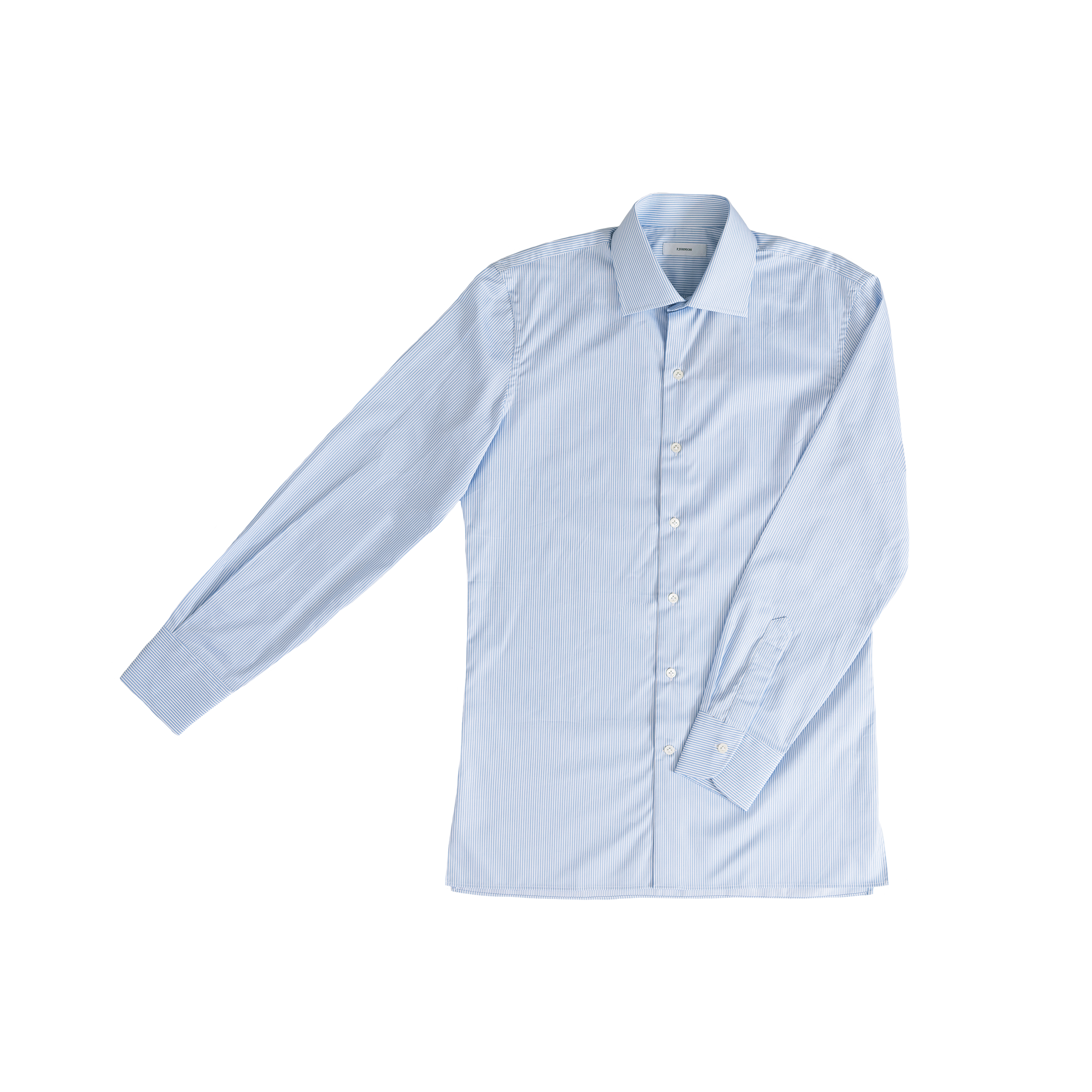 Perfect Shirt - Blue Stripe Twill