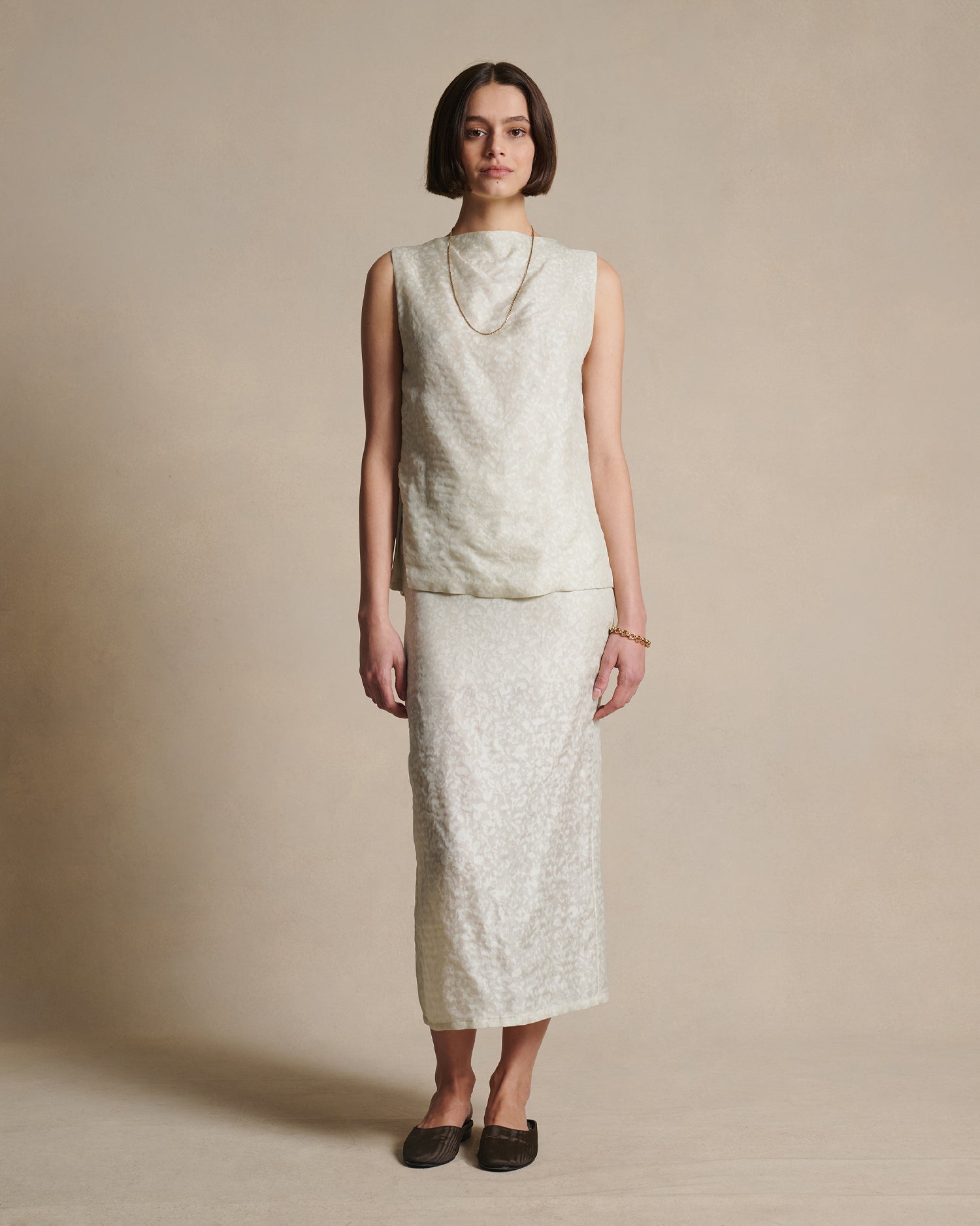 Mara Maxi Skirt - Cloud