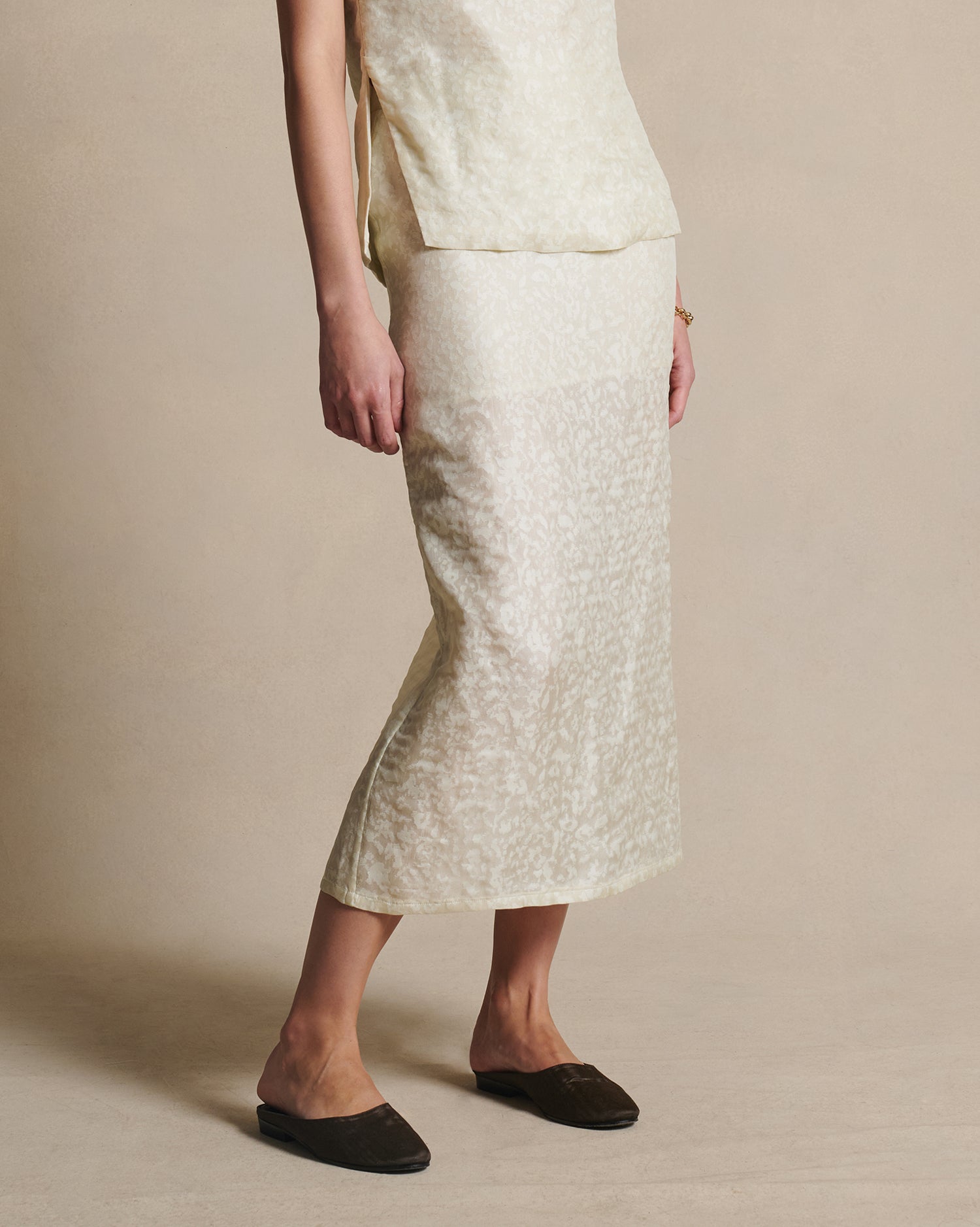 Mara Maxi Skirt - Cloud