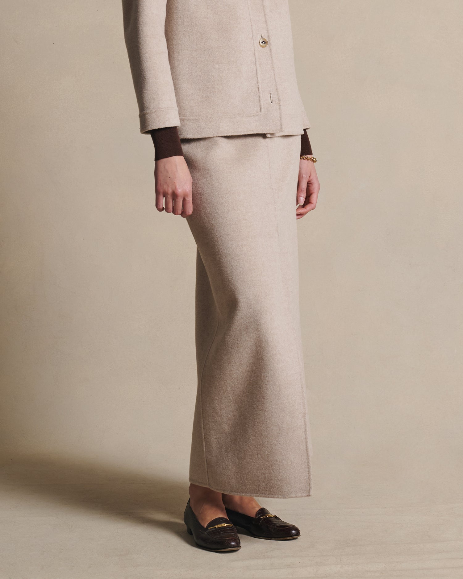Martina Maxi Skirt - Oat