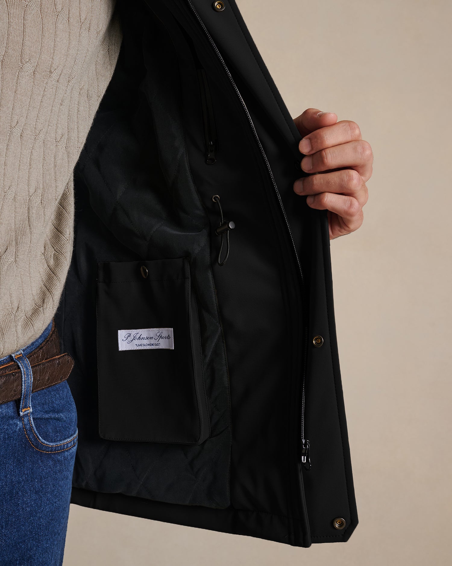 Technical Field Jacket - Black