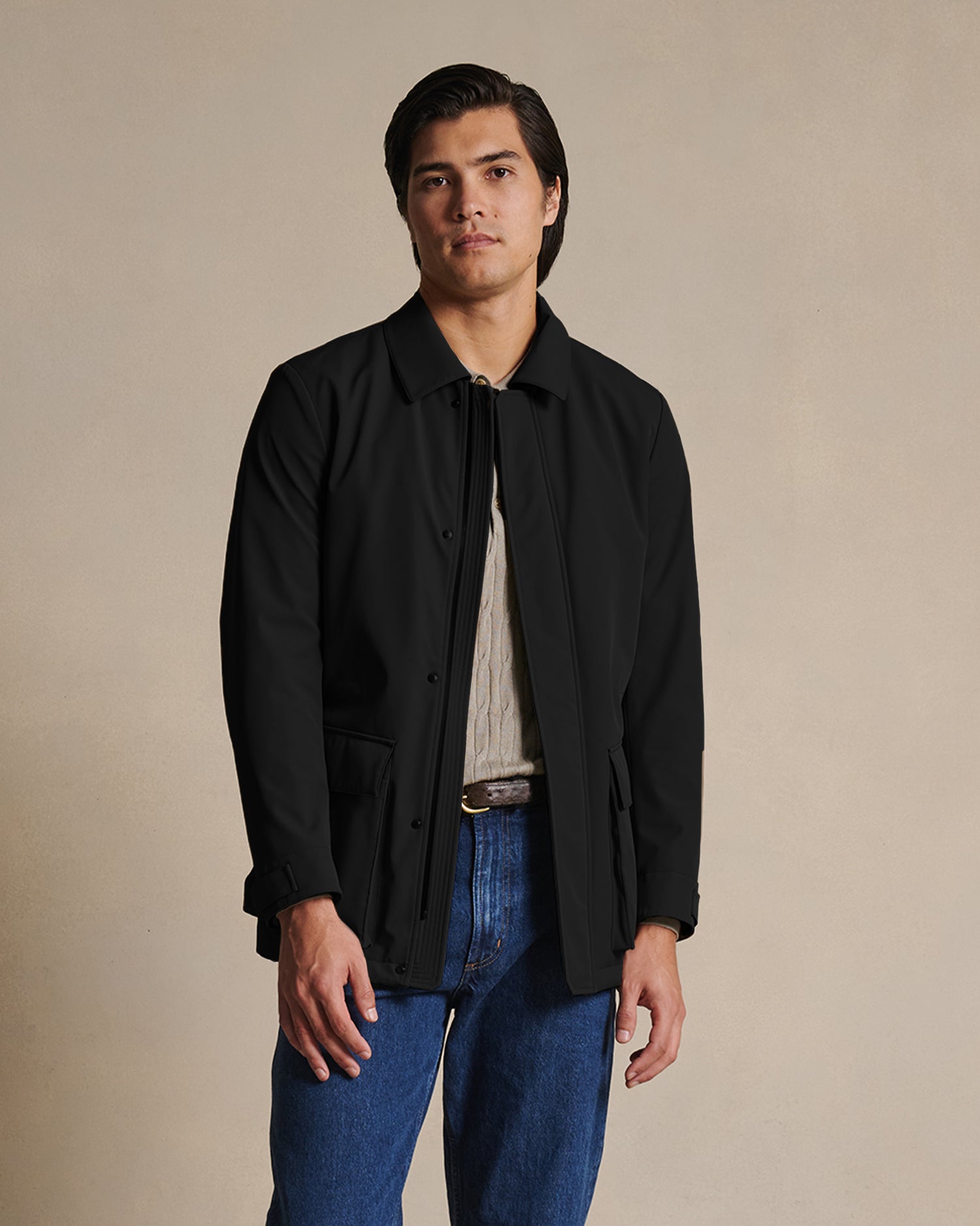 Technical Field Jacket - Black