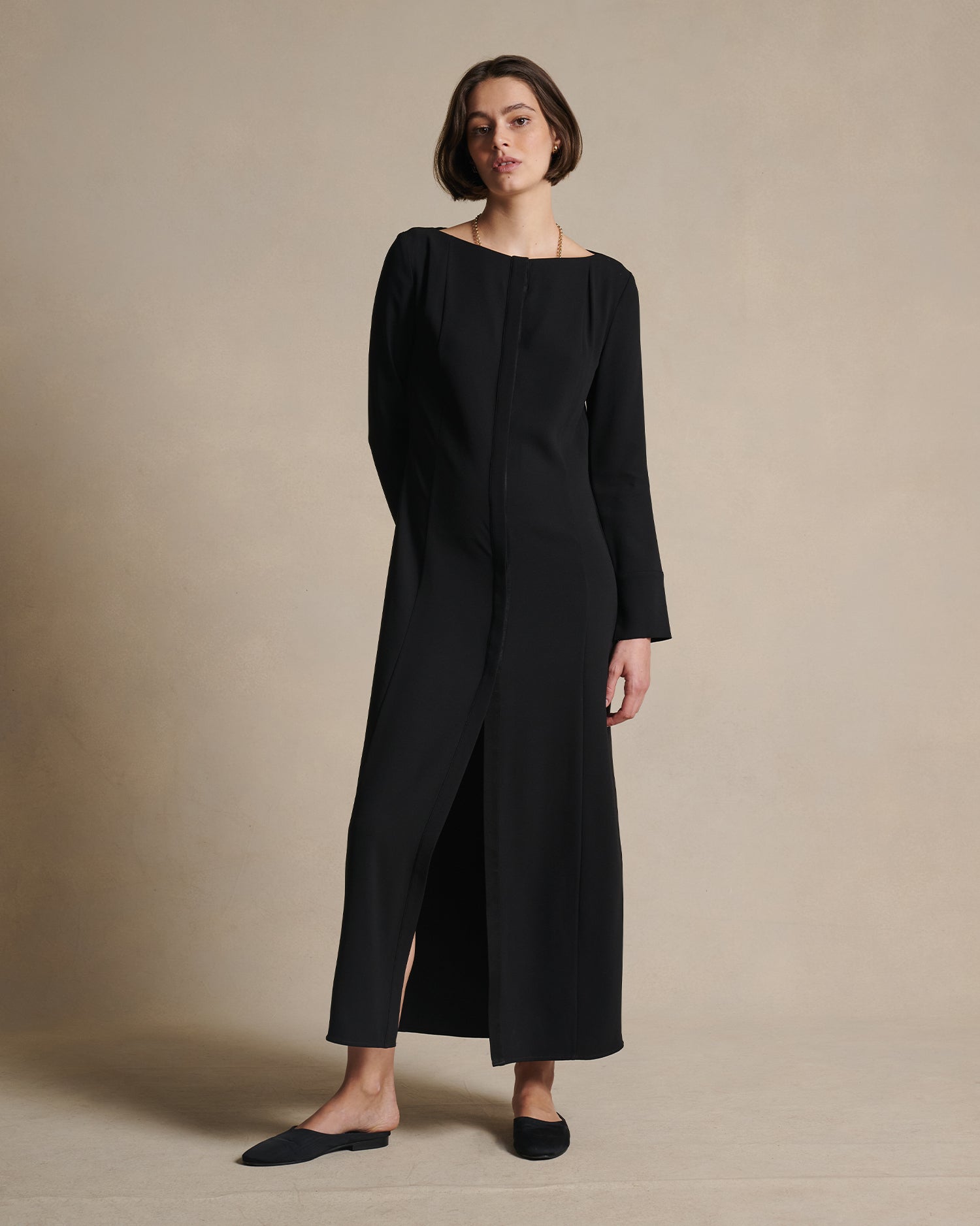 Lucy Tunic Top - Black