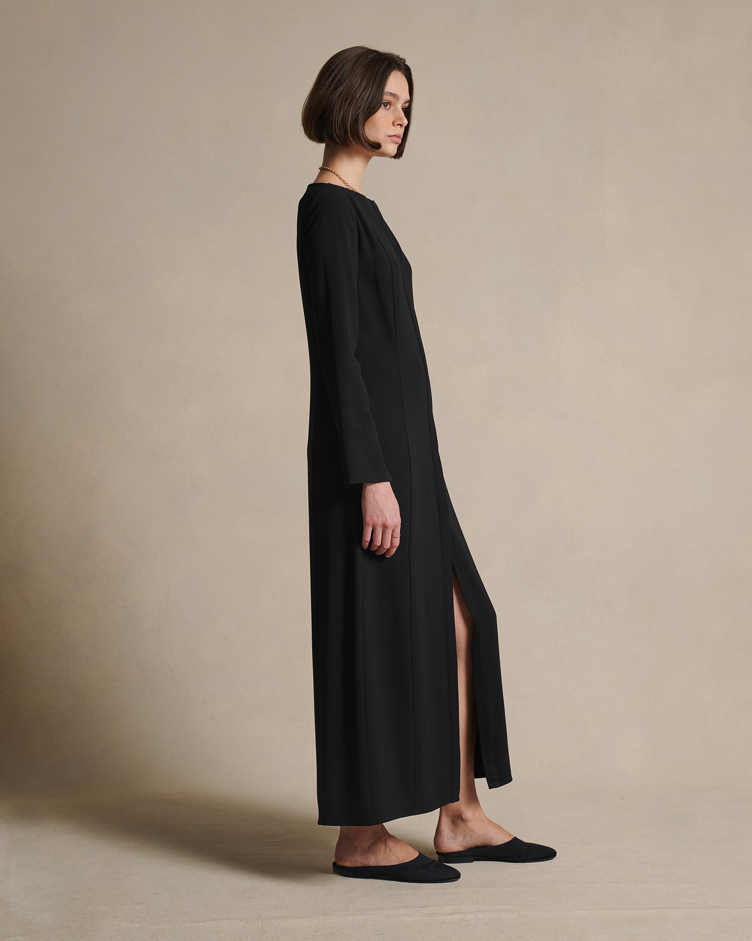 Lucy Tunic Top - Black