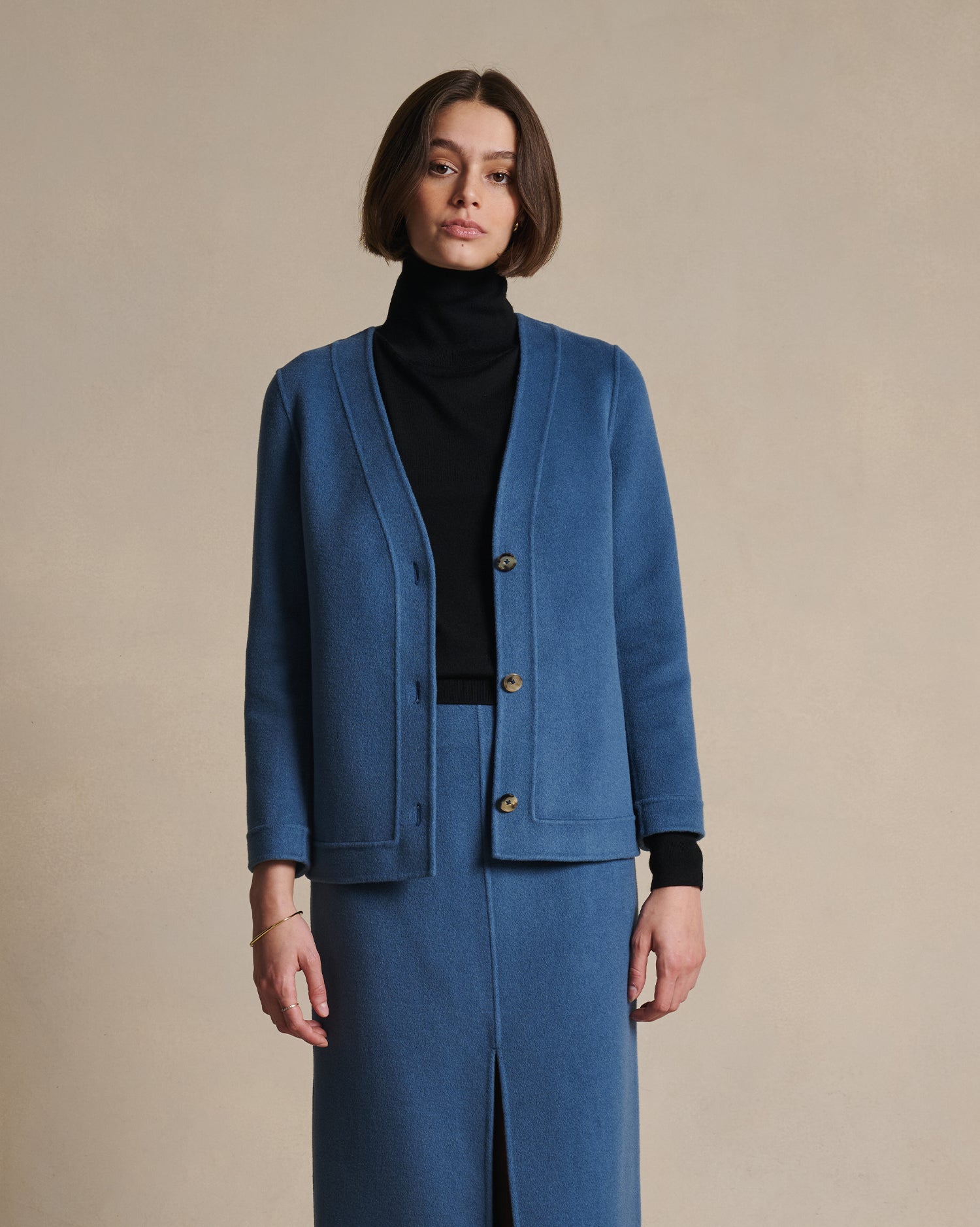 Elsa Jacket - Aegean Blue