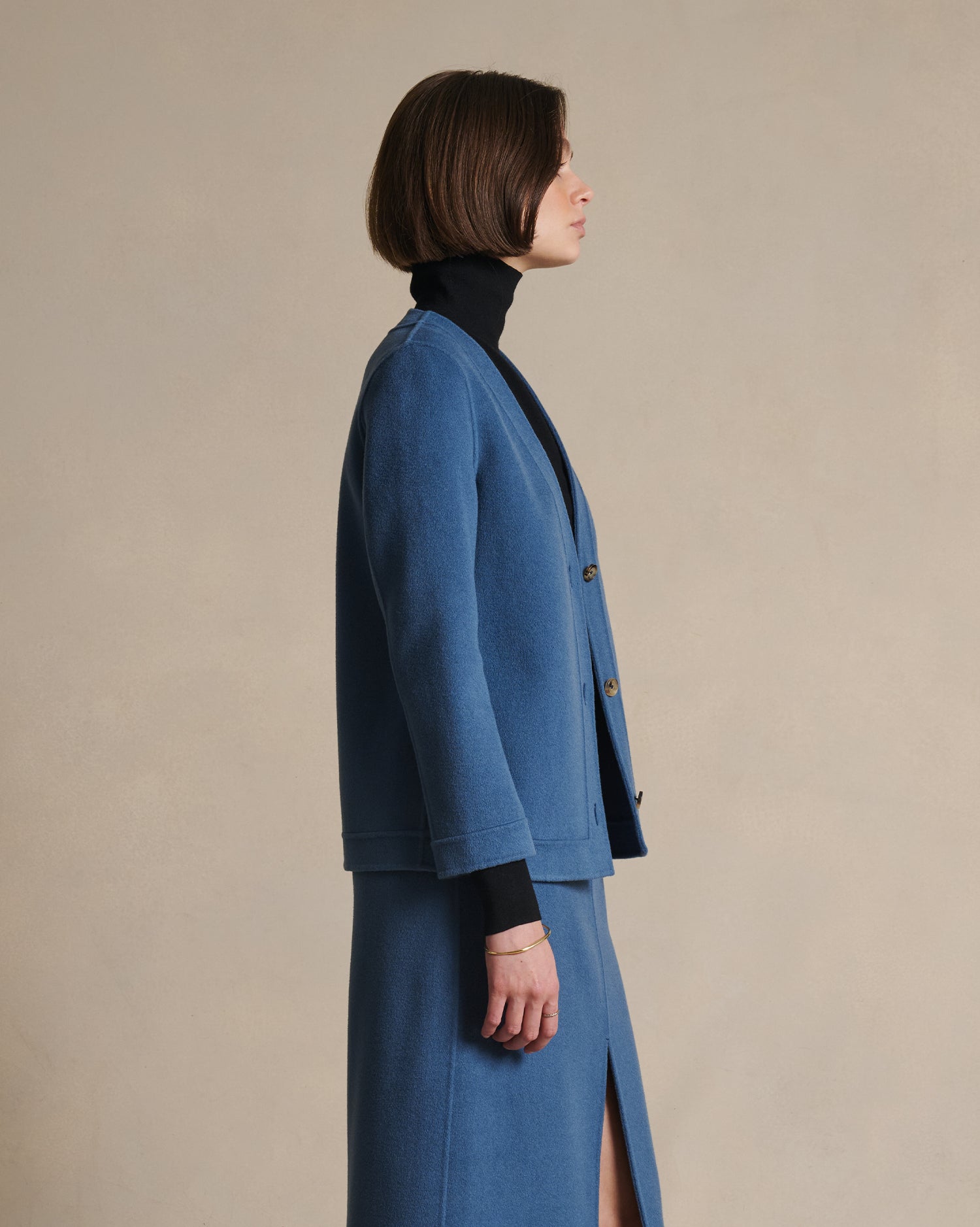 Elsa Jacket - Aegean Blue