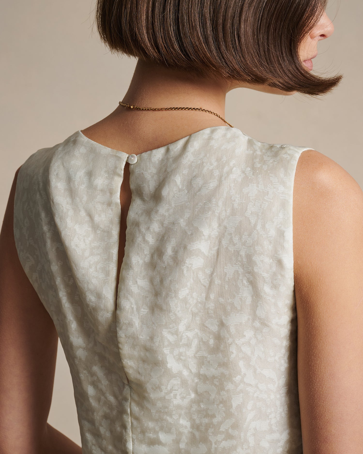 Mara Boat Neck Top - Cloud