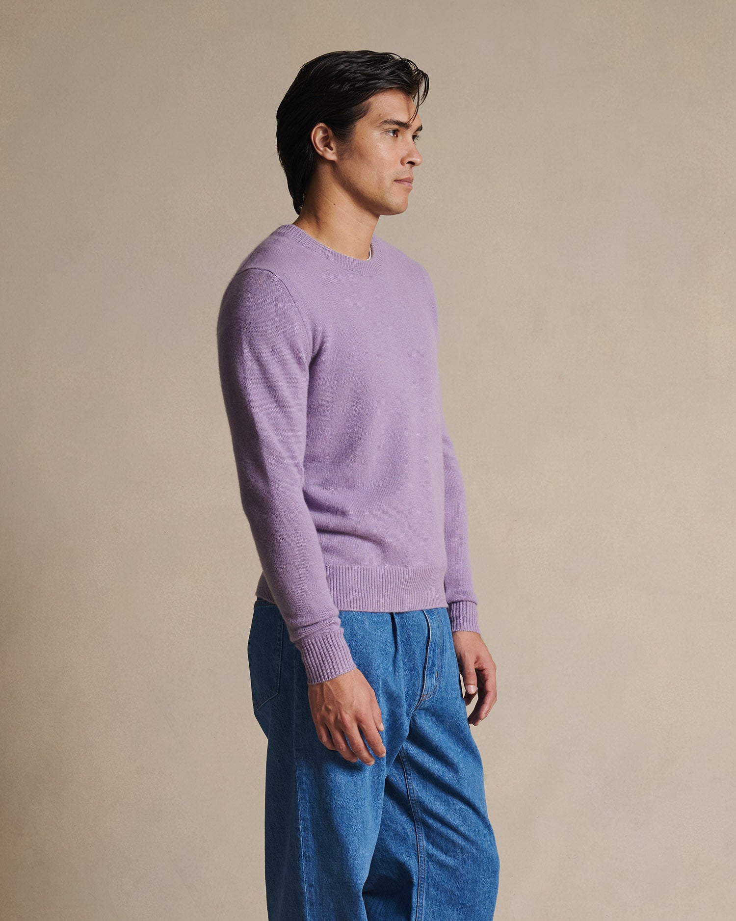 Cashmere Crew Neck - Lavender