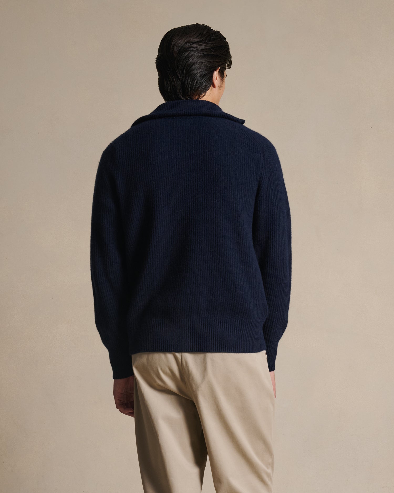 Royal Cashmere Cardigan - Navy