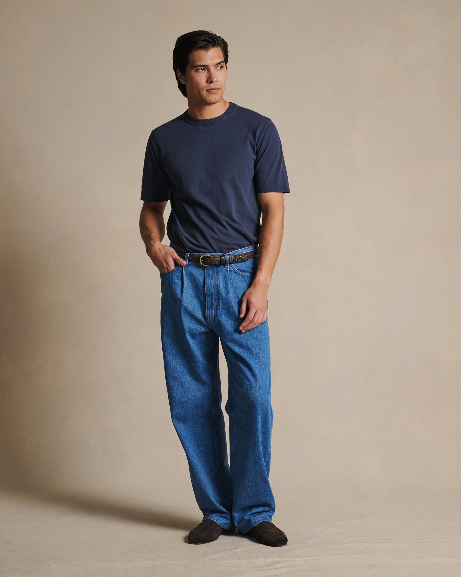 Ice Cotton Tee - Pacific Ocean Blue