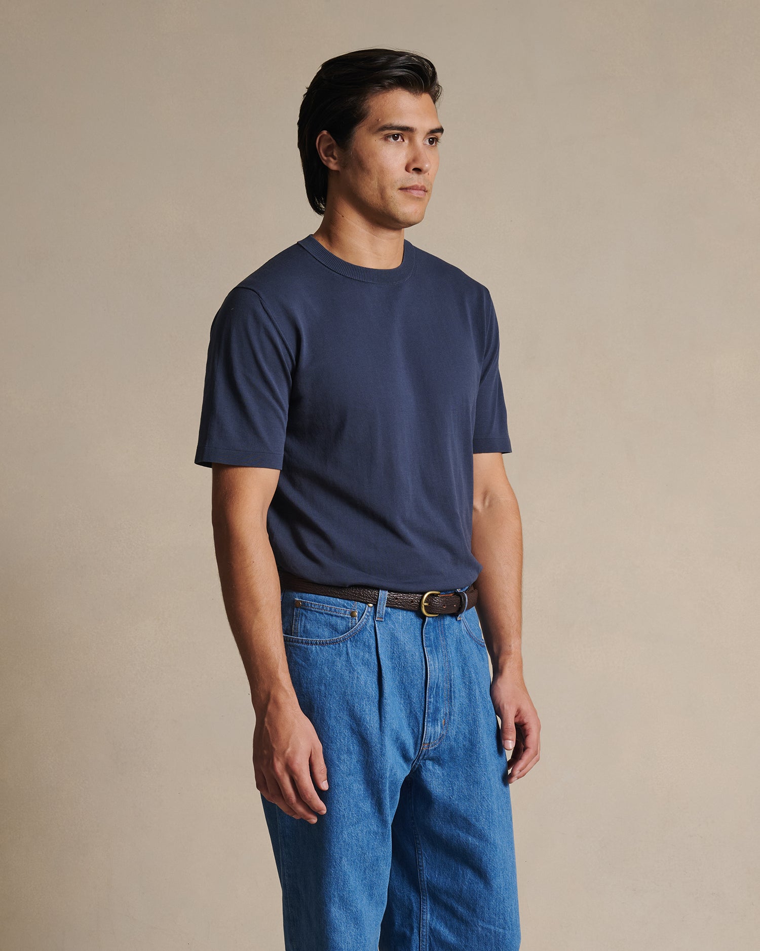 Ice Cotton Tee - Pacific Ocean Blue