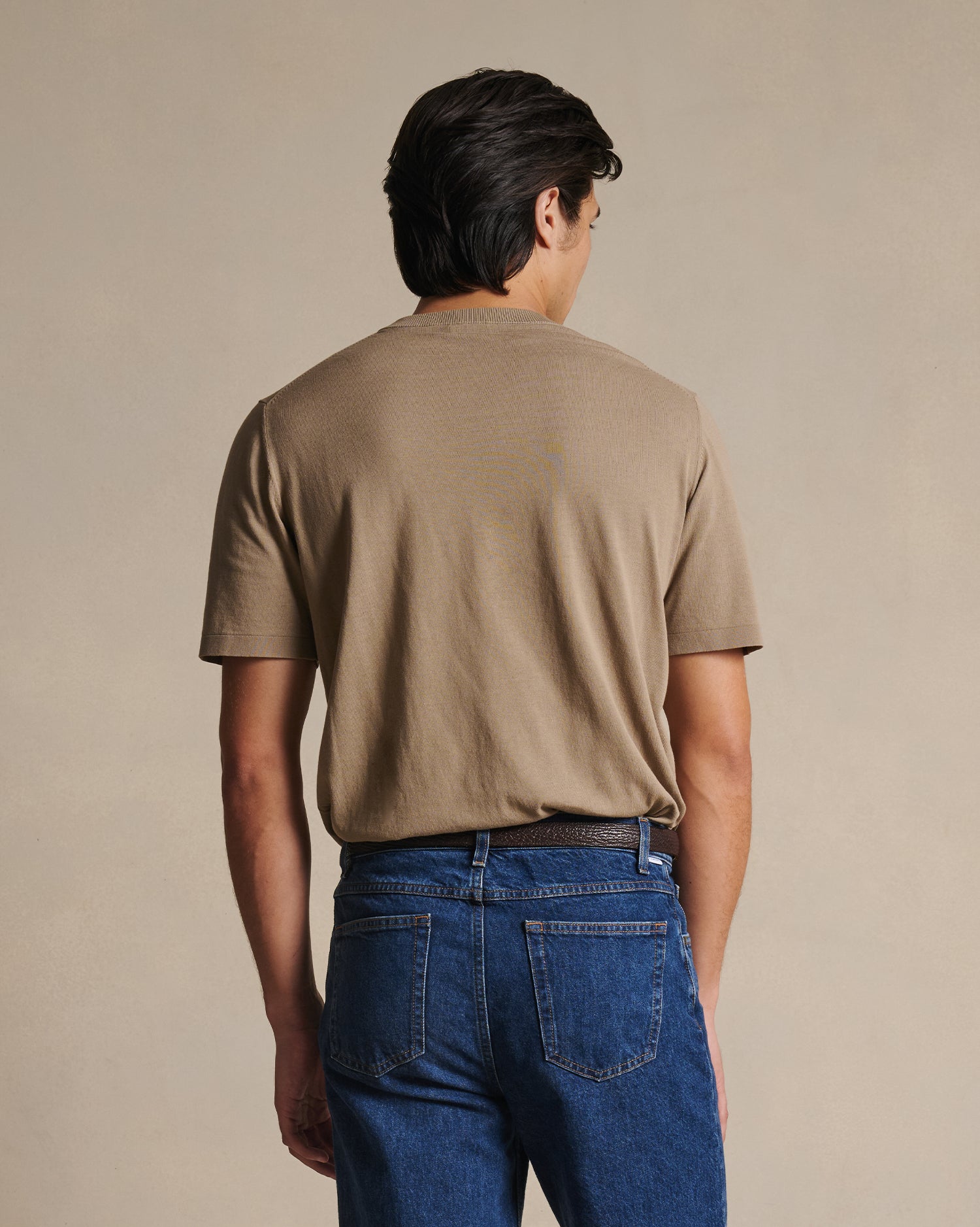 Ice Cotton Tee - Taupe