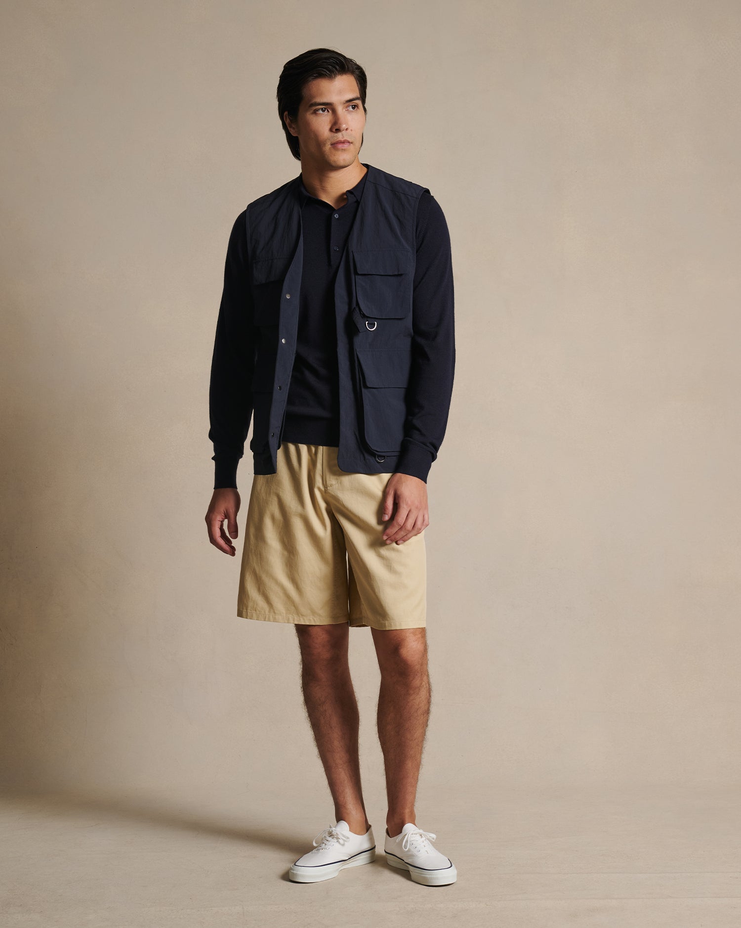 Ripstop Angler's Vest - Navy