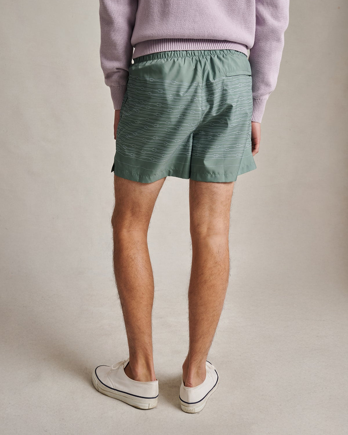 Rope Swim Shorts - Seafoam