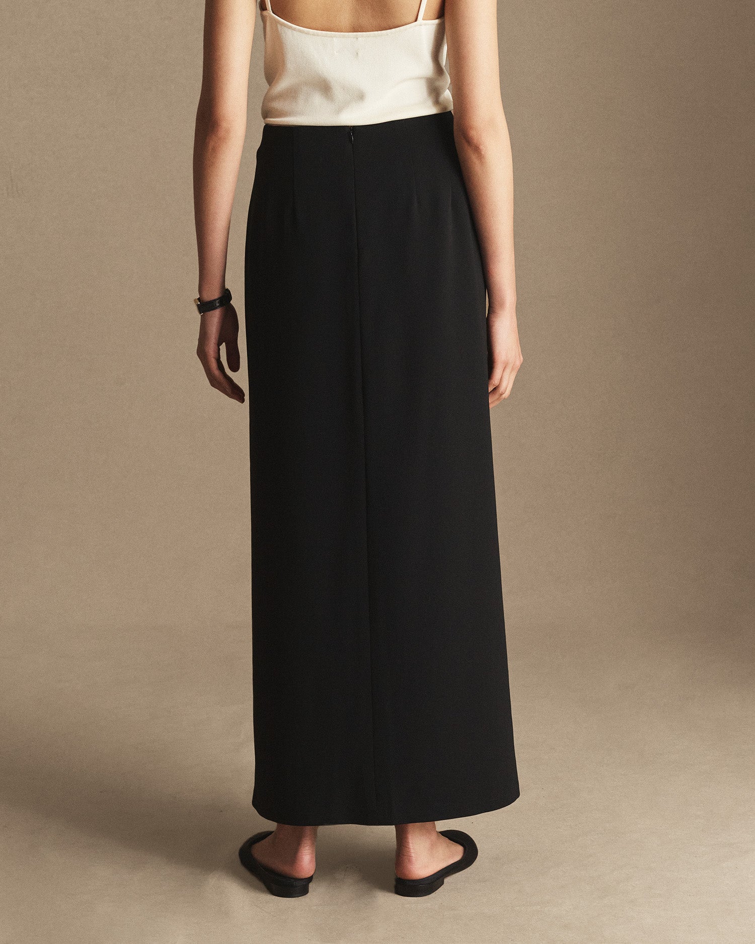 Scarlet Midi Skirt - Black