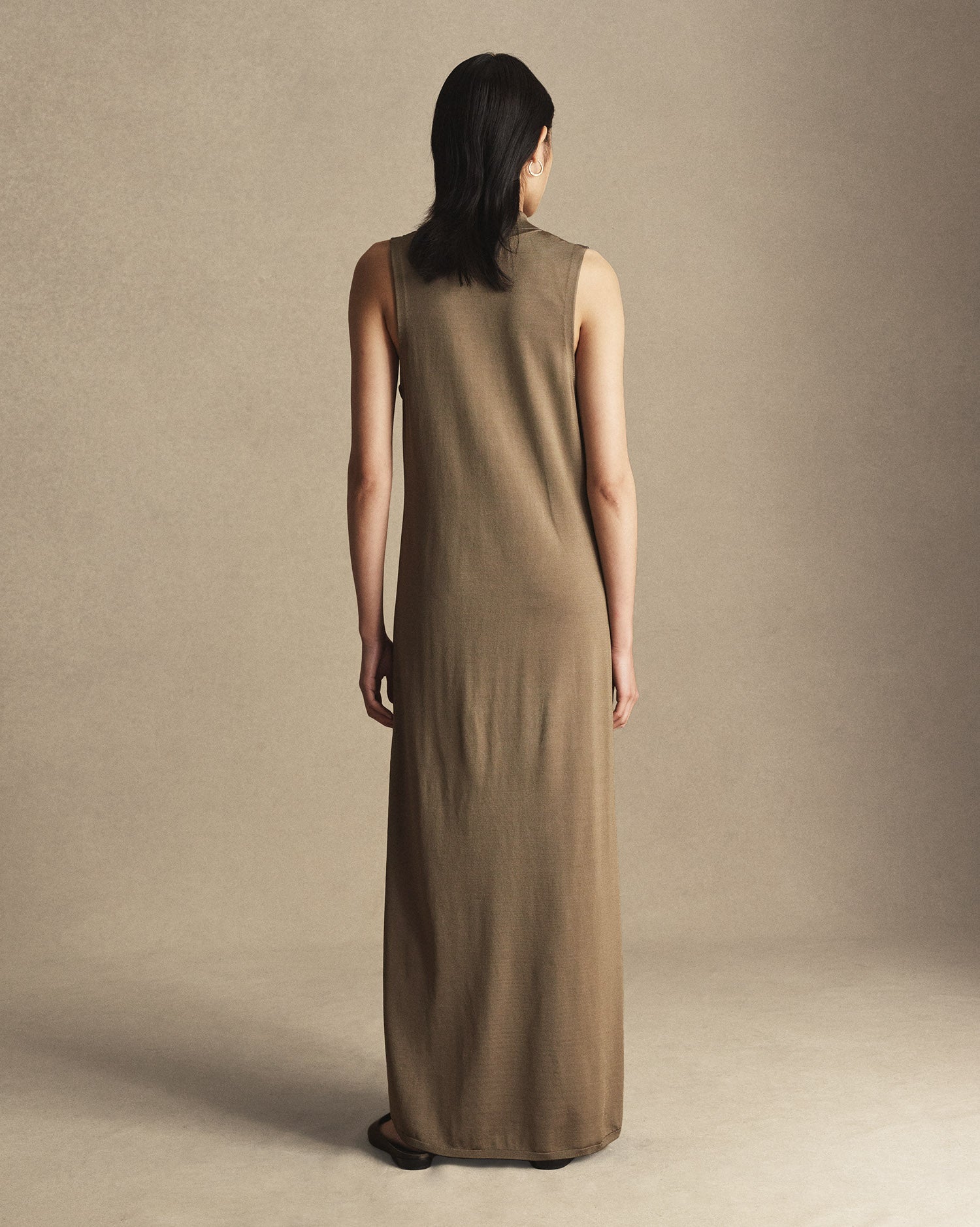 Tessa Shirt Dress - Olive