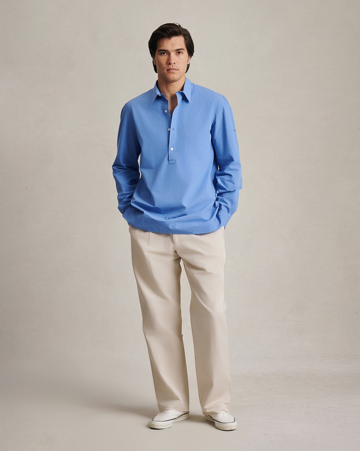 Poplin Popover - Cornflower