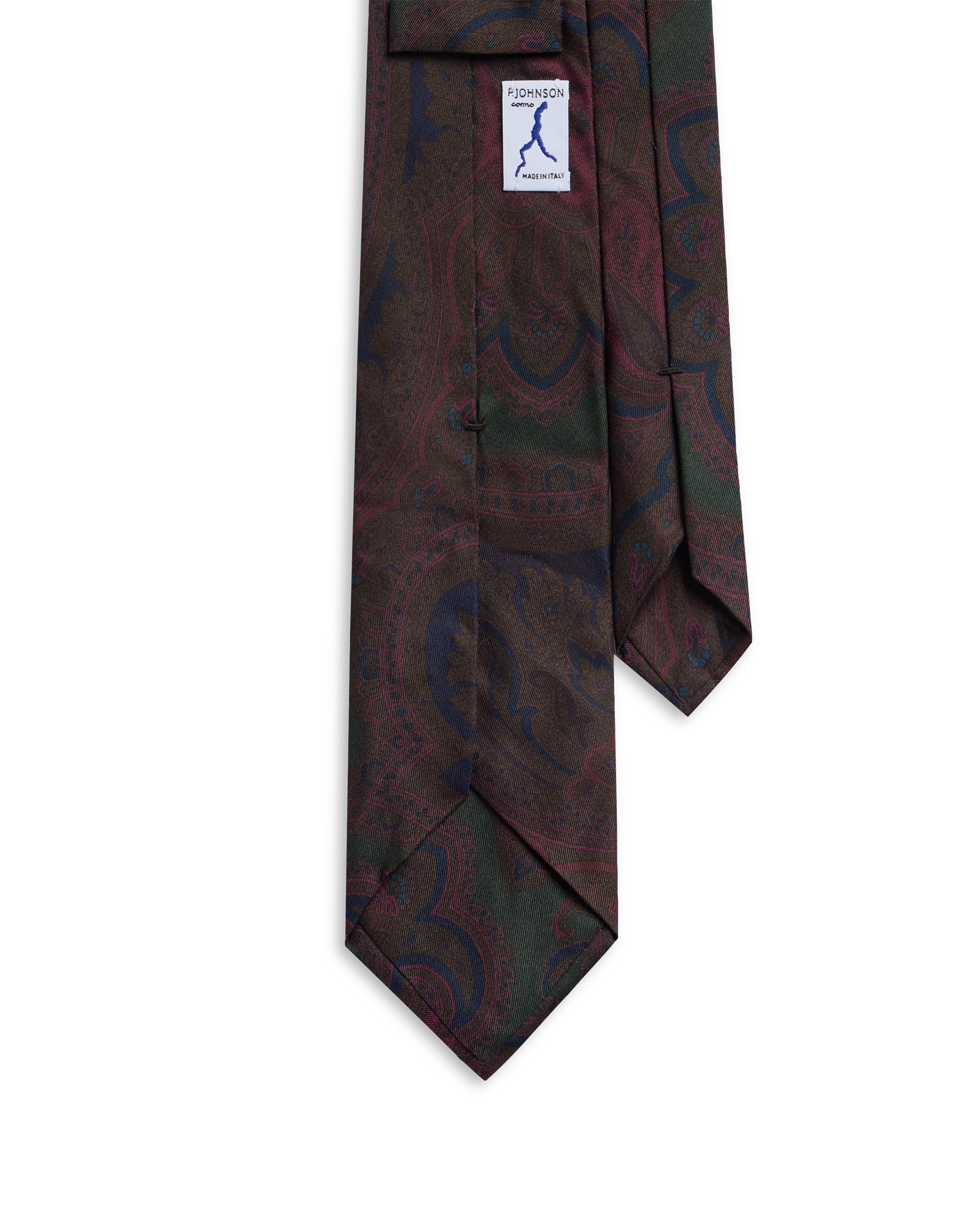 Paisley Madder Tie - Green
