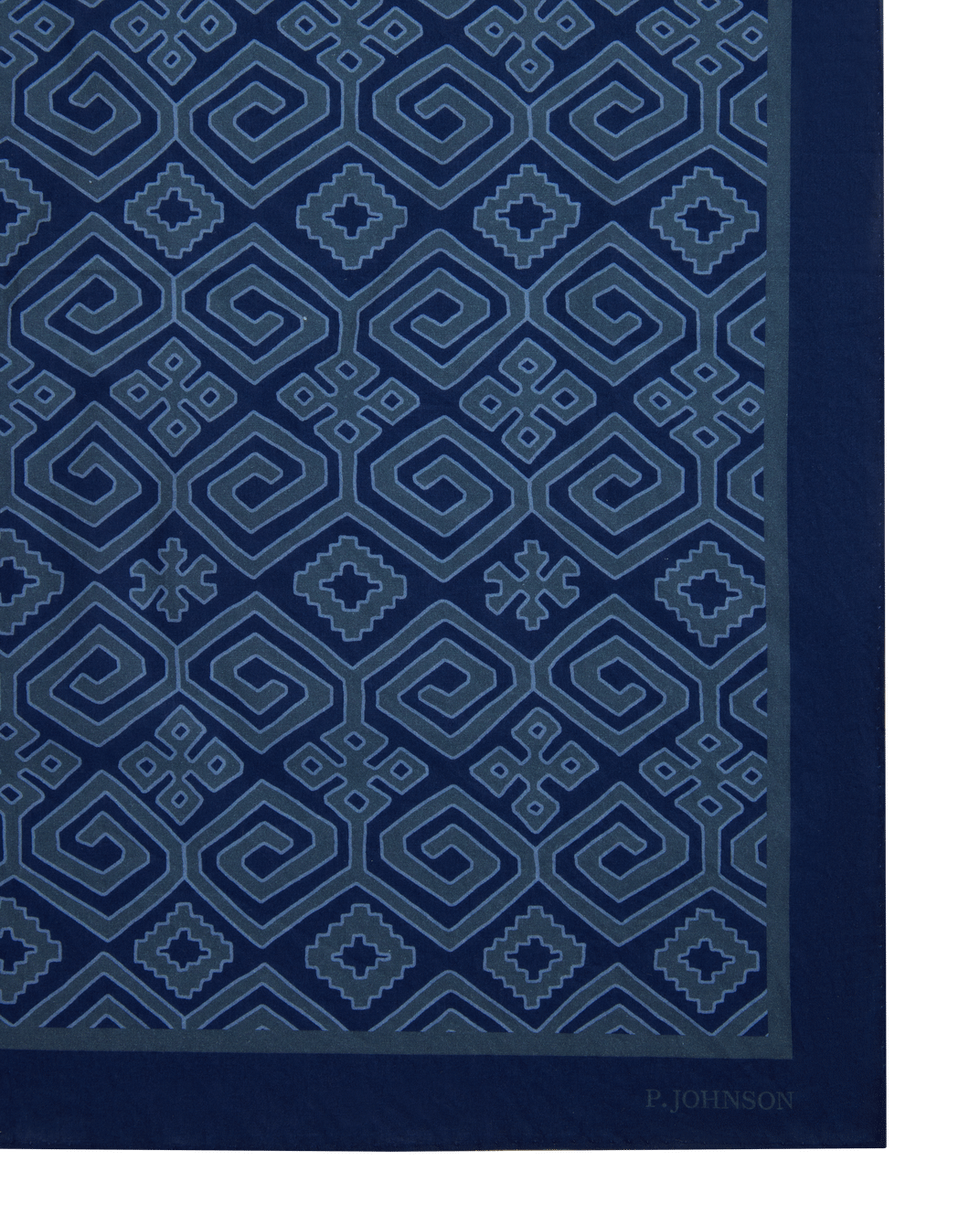 Papori Neckerchief - Aegean Blue Cotton