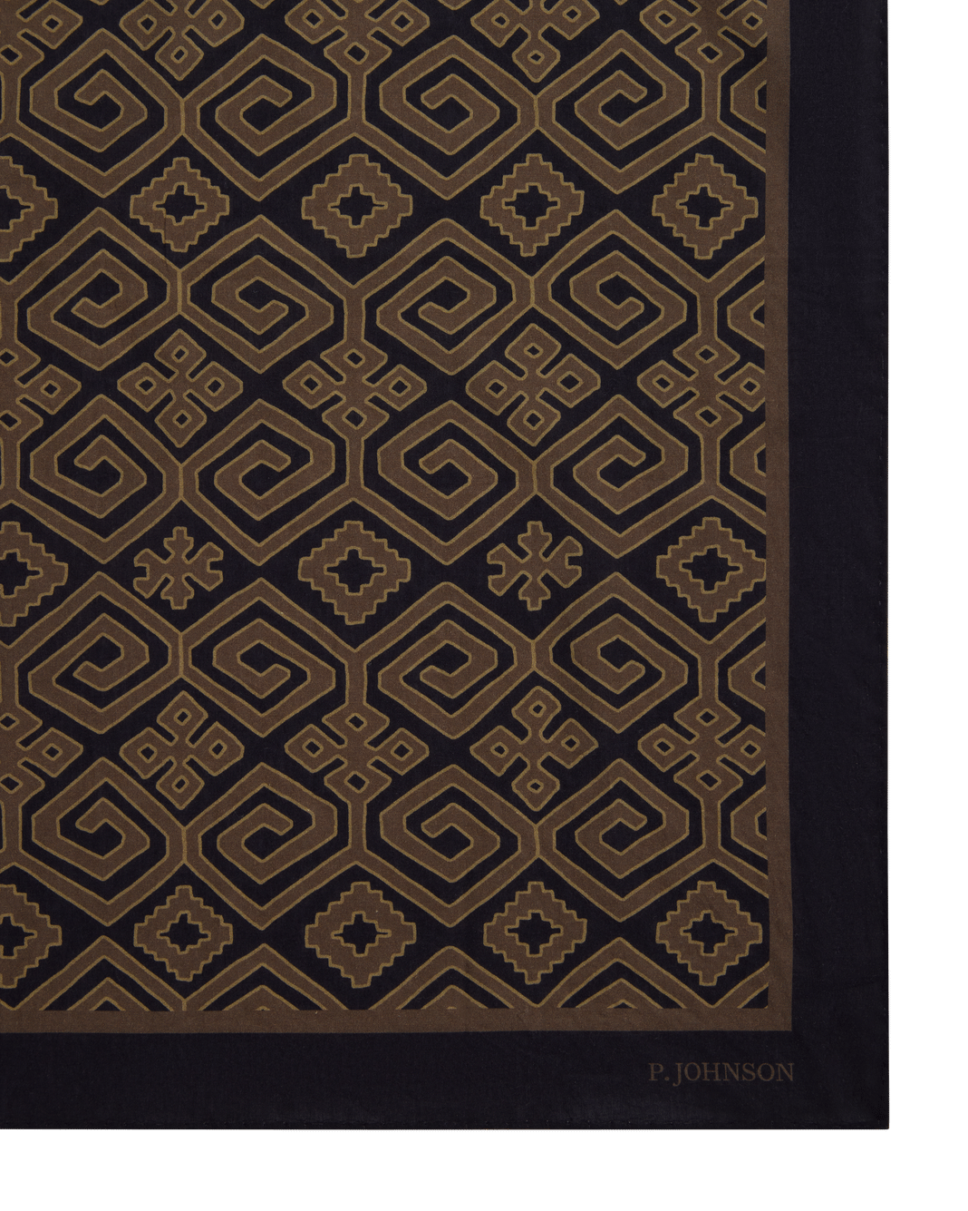 Papori Neckerchief - Onyx Cotton