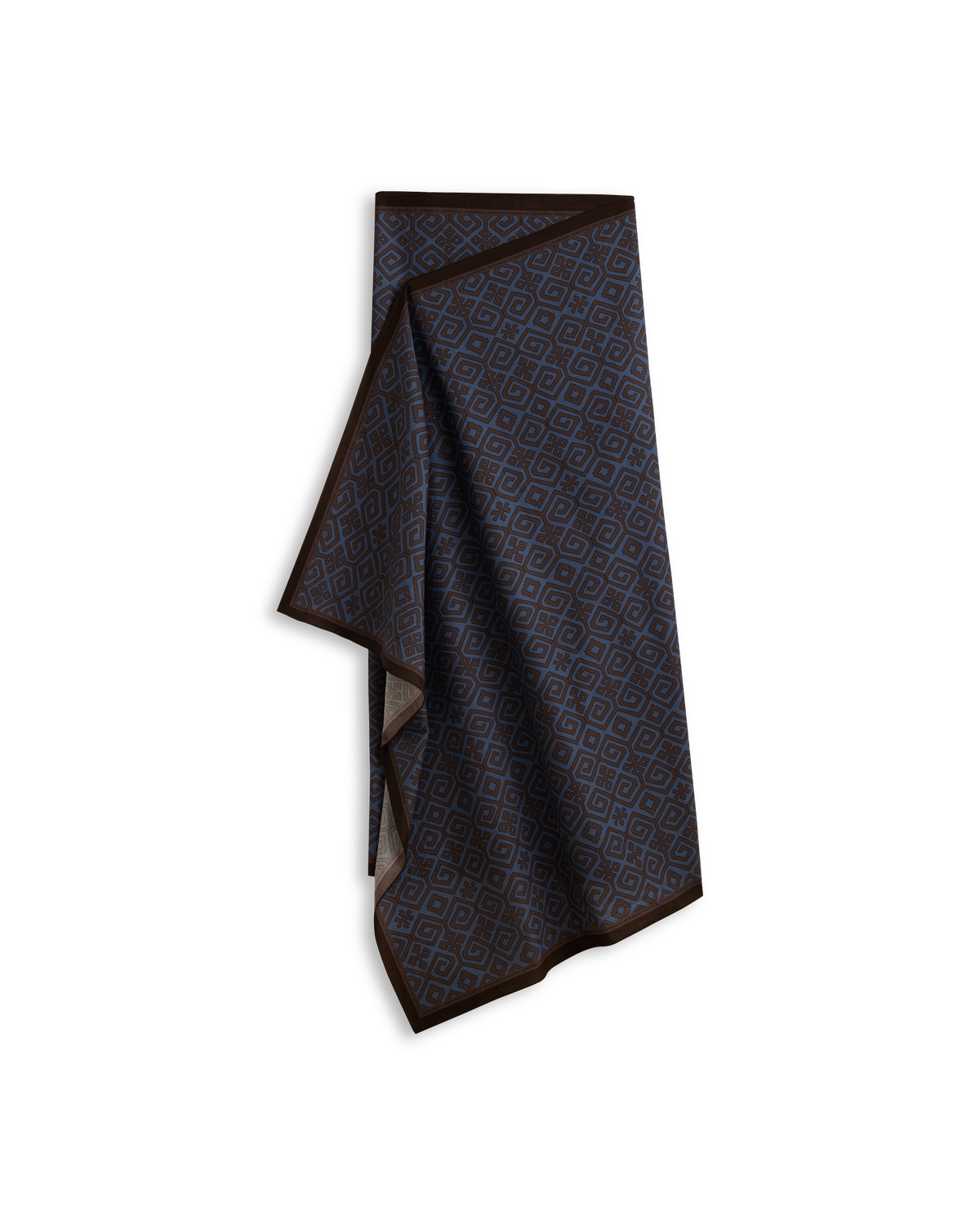Papori Sarong - Slate Blue Cotton