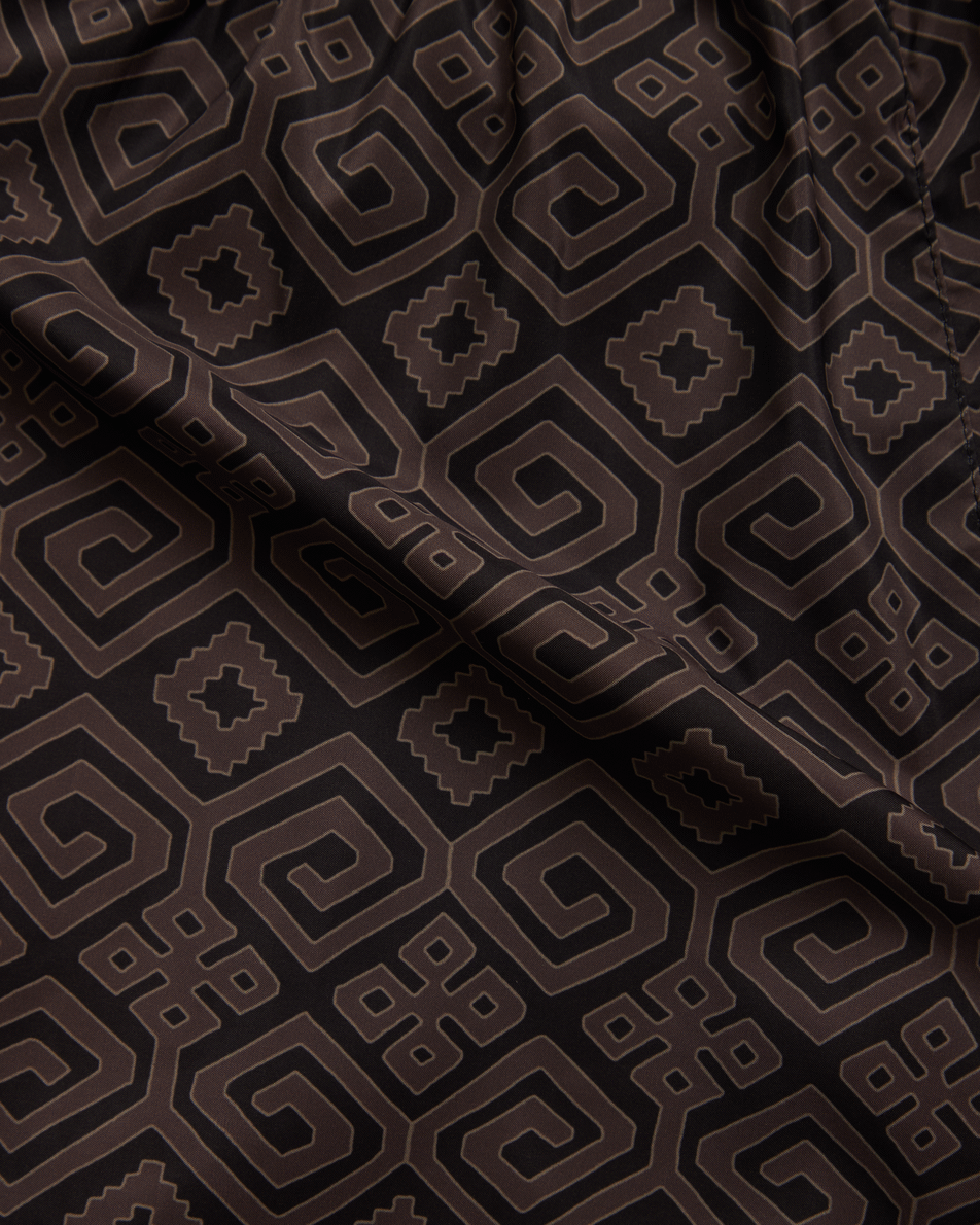Papori Swim Short - Brown
