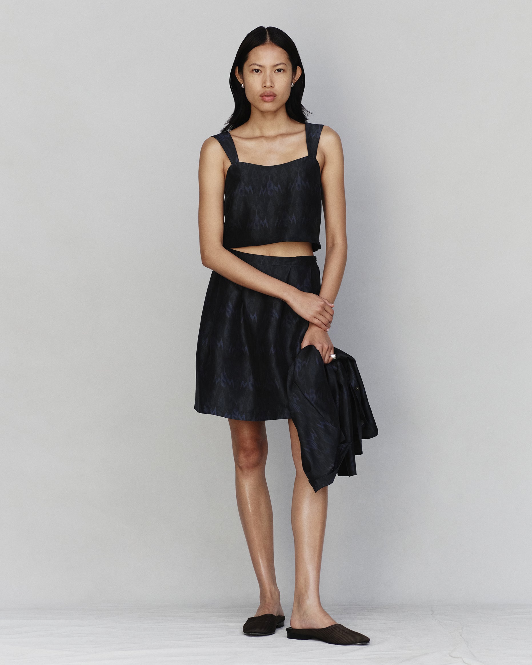 Pollok Skirt - Midnight Sumba