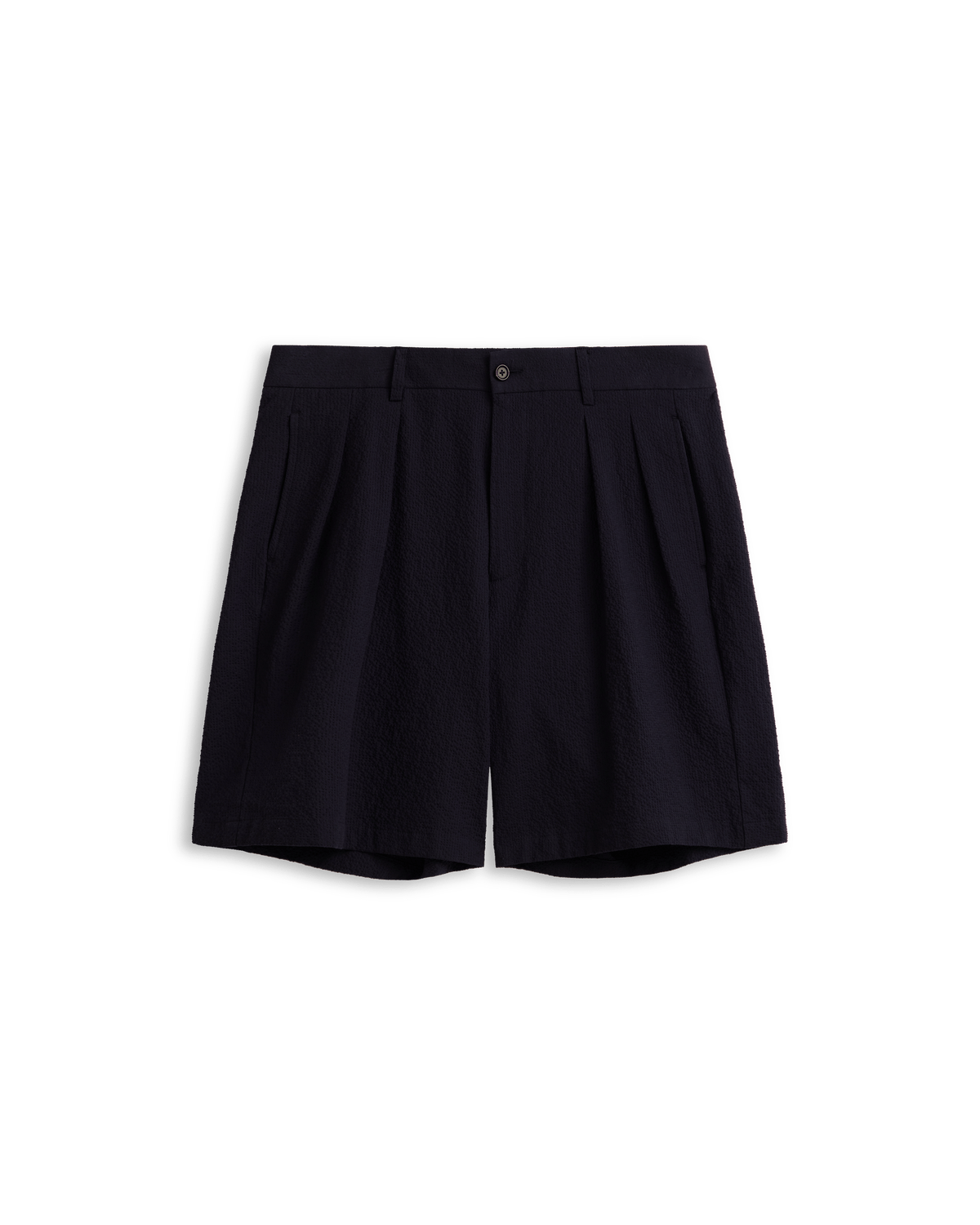 Resort Short - Navy Seersucker