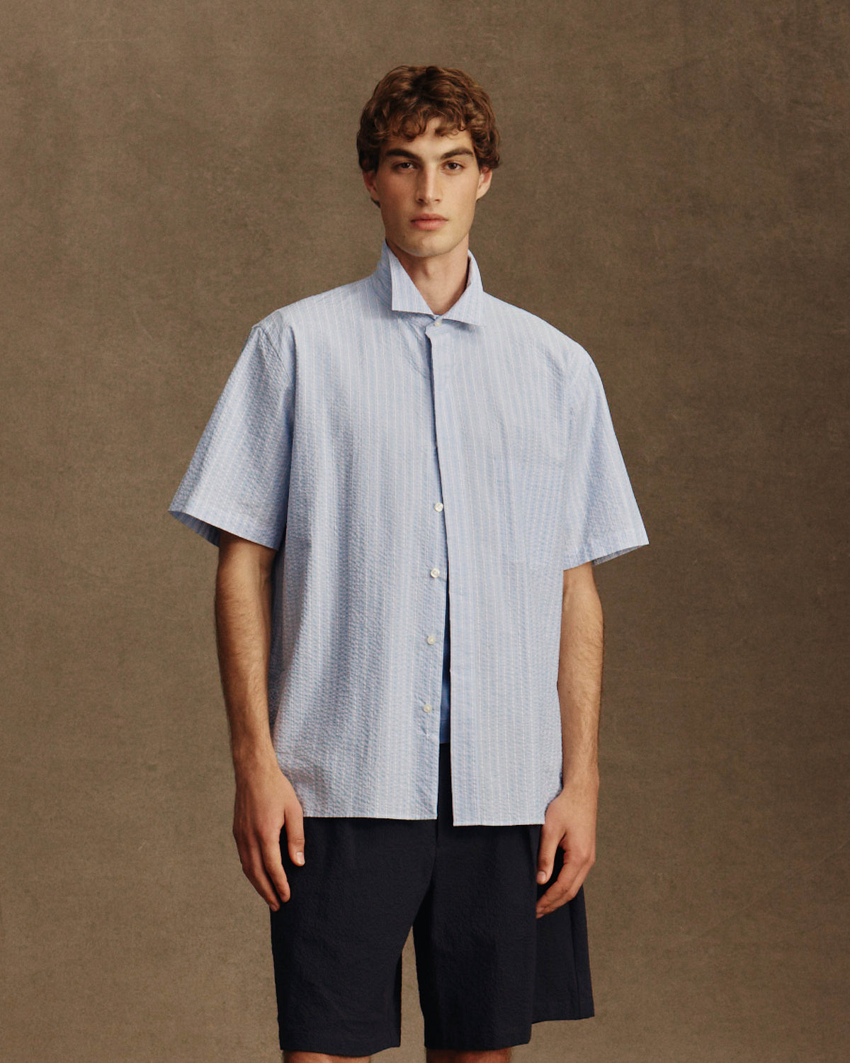 Resort Shirt II - Blue Stripe