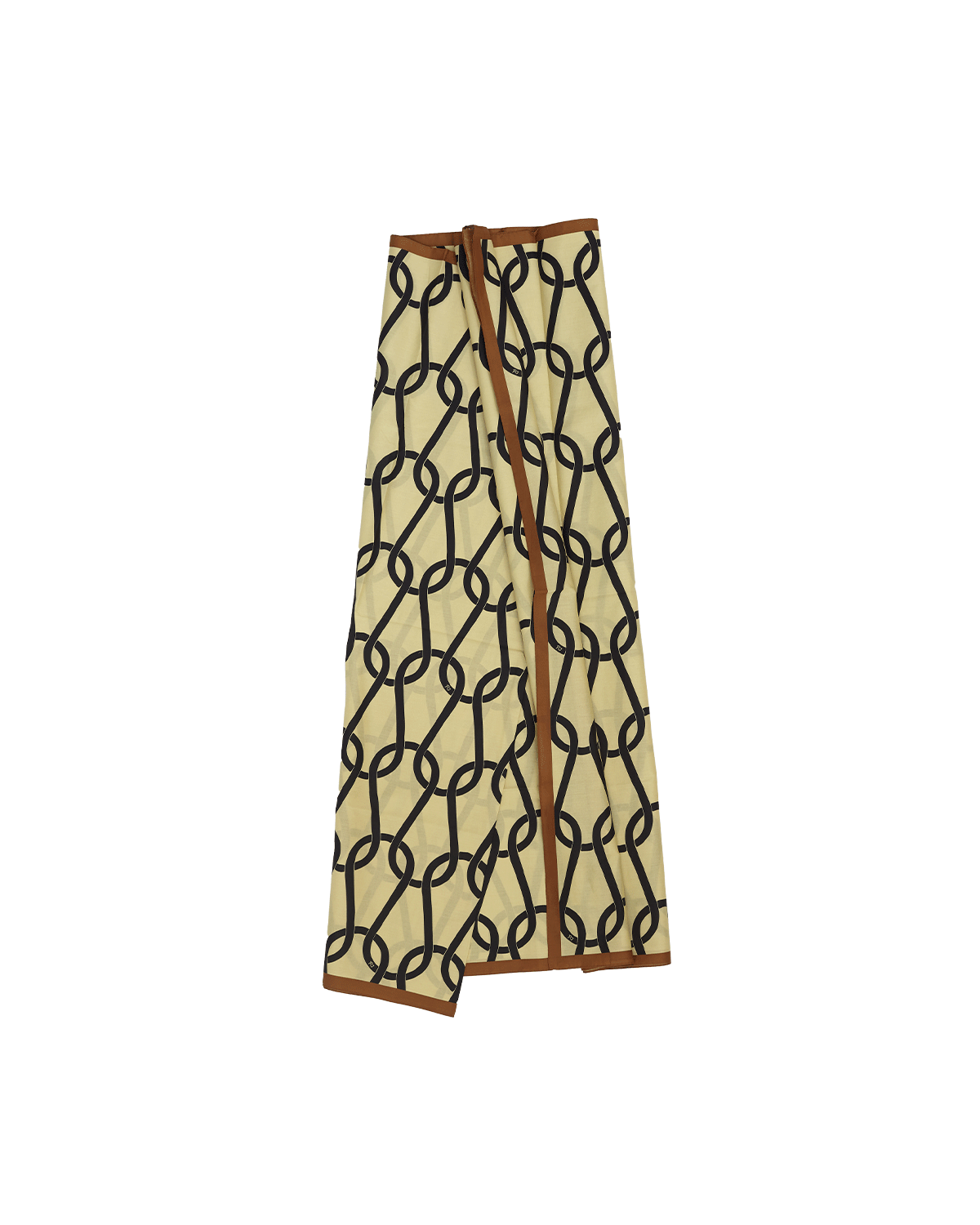 Taupe Chainmail Cotton Sarong