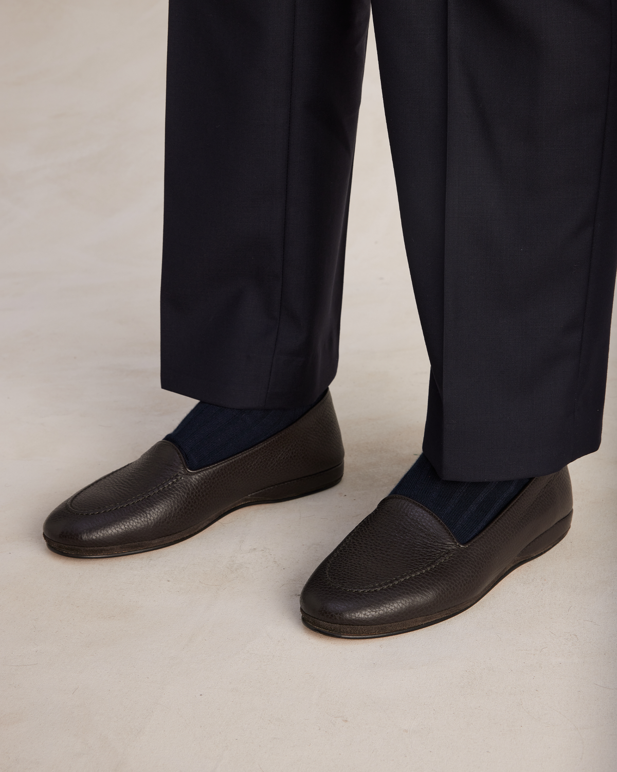 Deerskin loafers sales