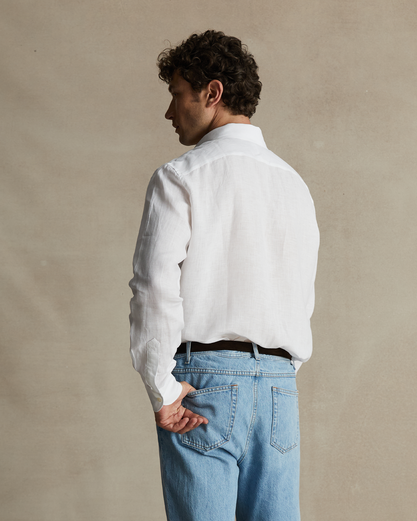 White Linen Shirt