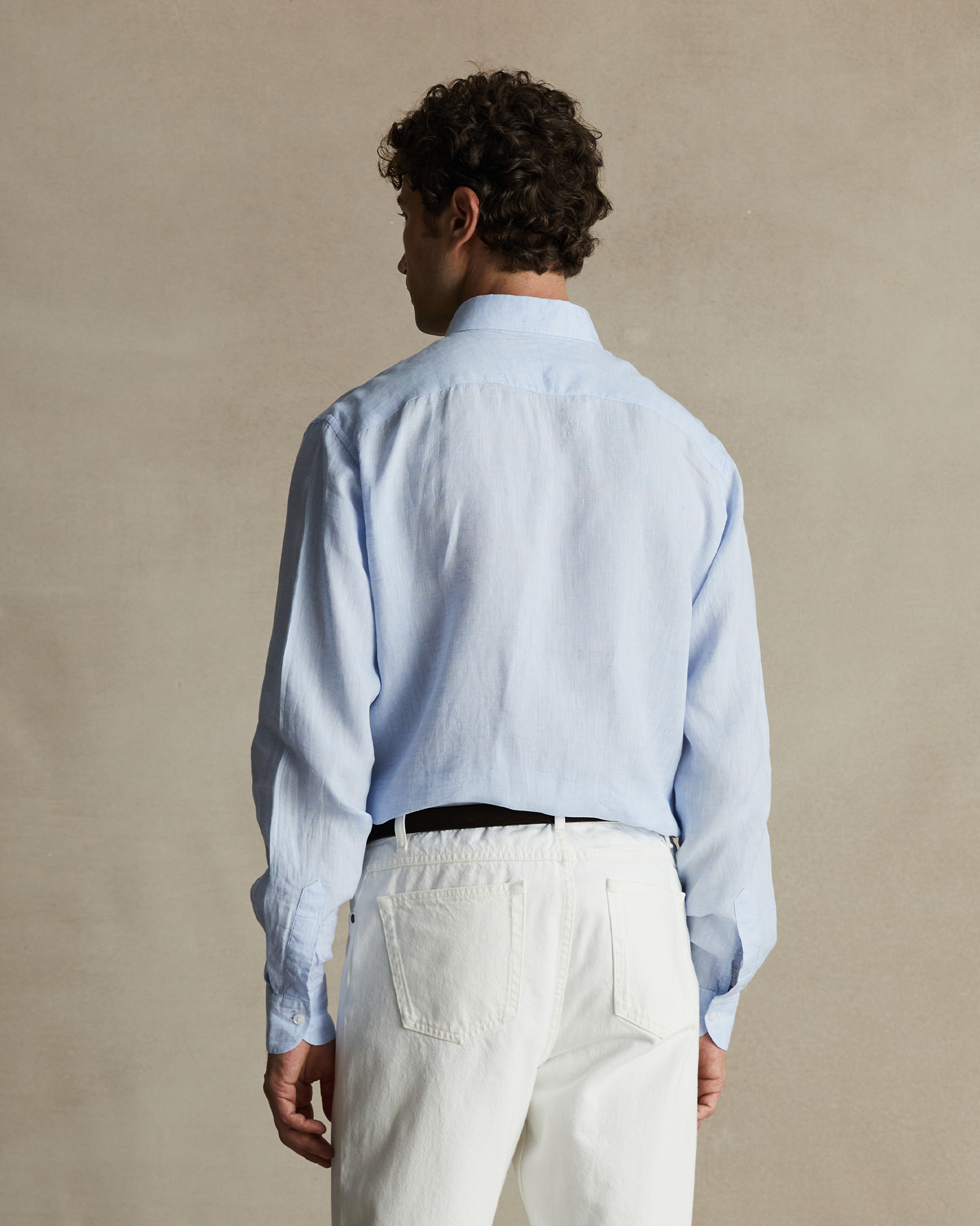Light Blue Linen Shirt