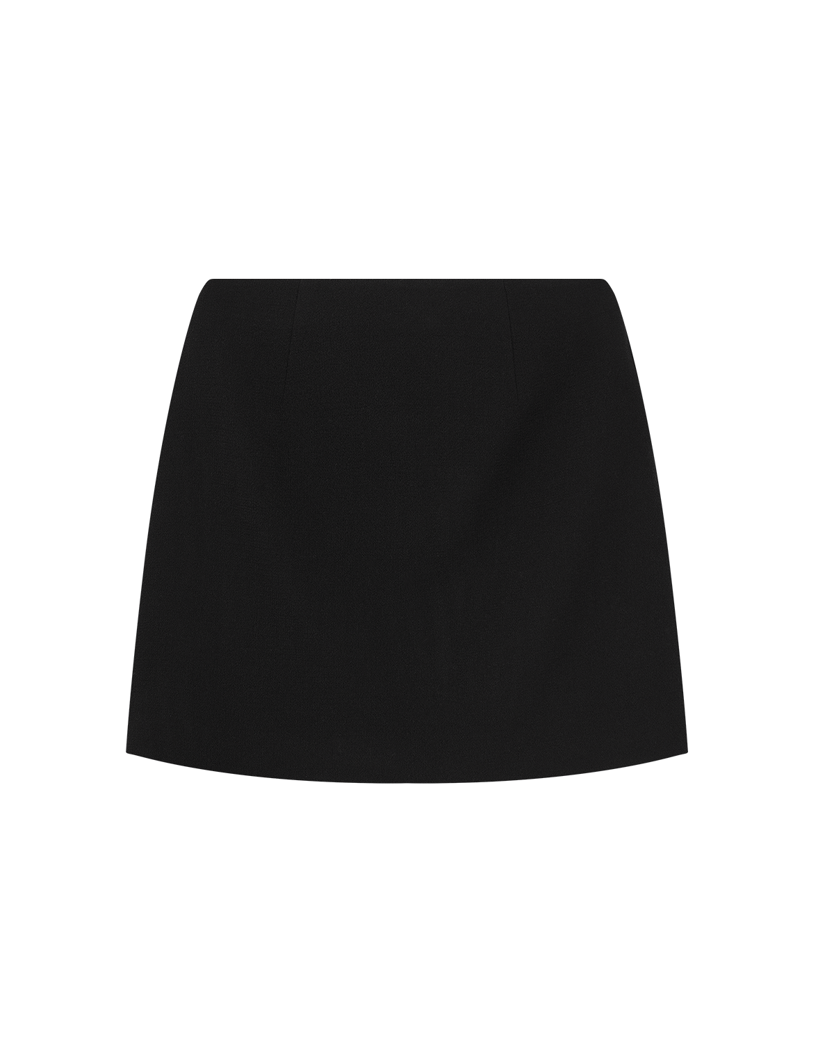Gabrielle Skirt - Black Crepe