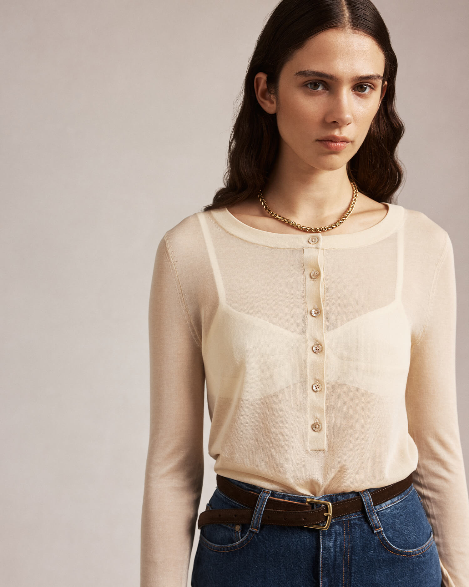 Thelda Top - Sand