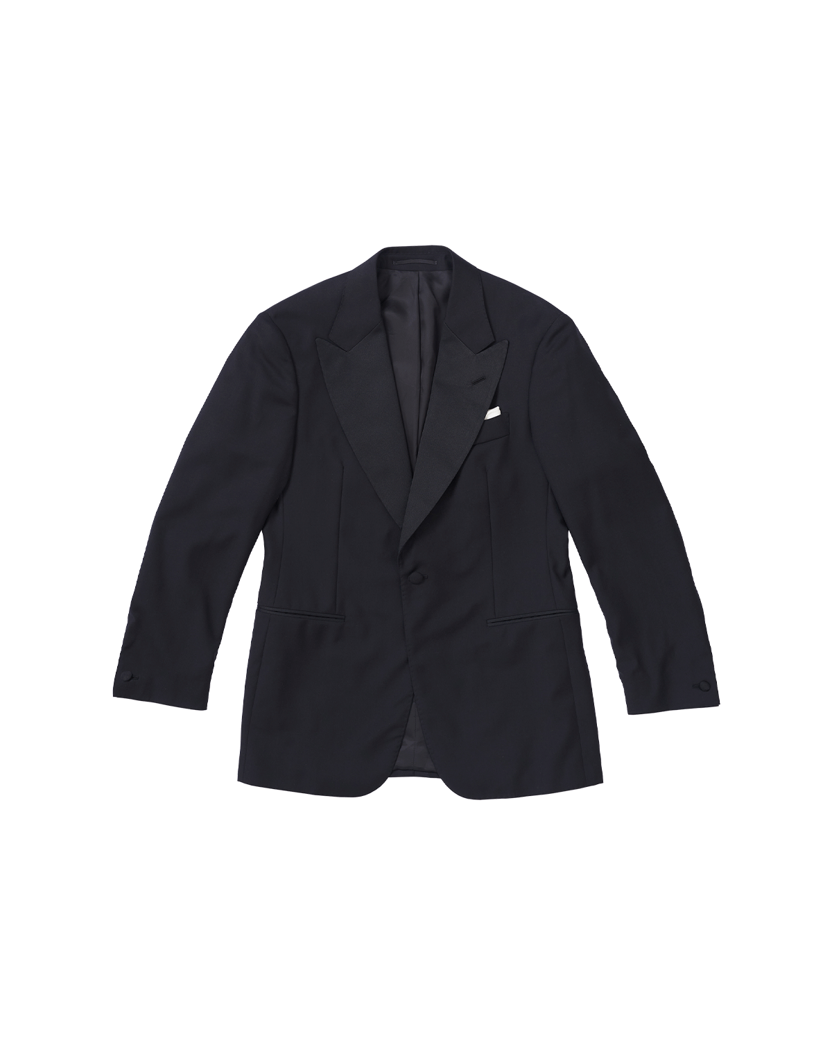 Black Peak Lapel Tuxedo Jacket